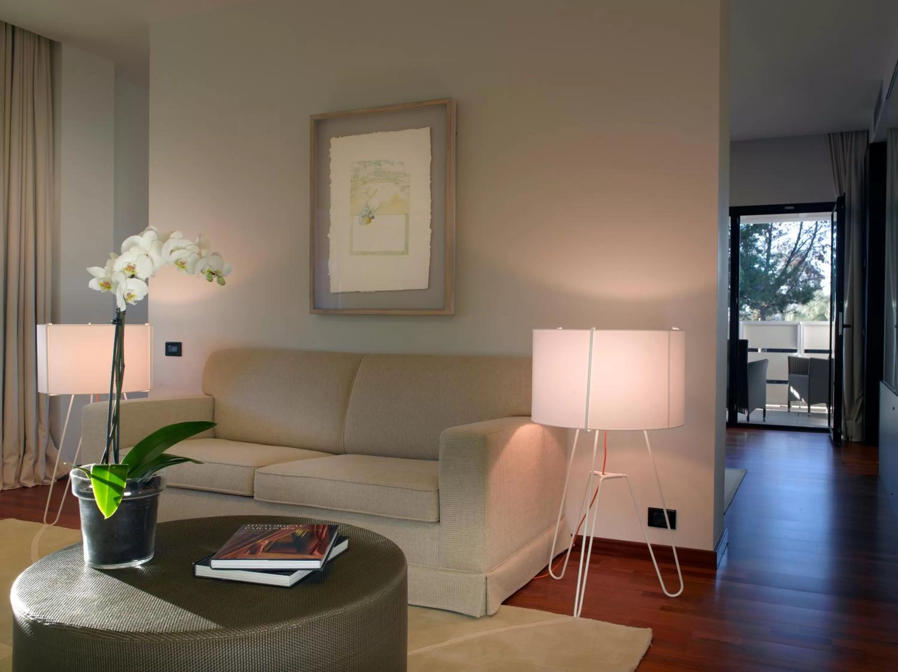 Seating area in Parador de Antequera
