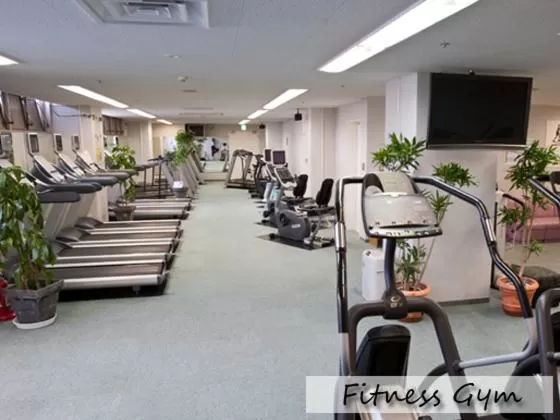 Fitness centre/facilities in Utazu Grand Hotel