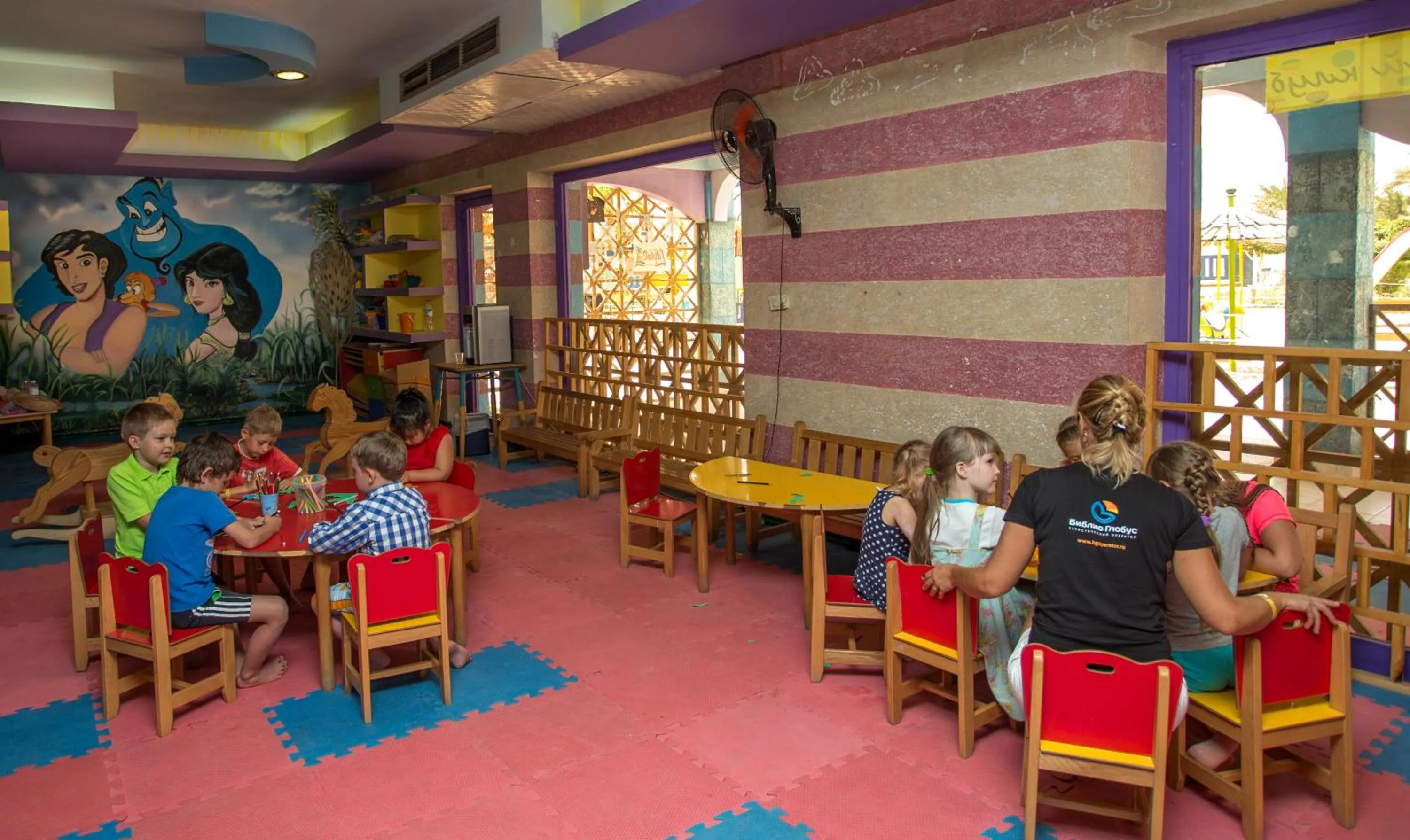 children in Mirage Bay Resort & Aqua Park