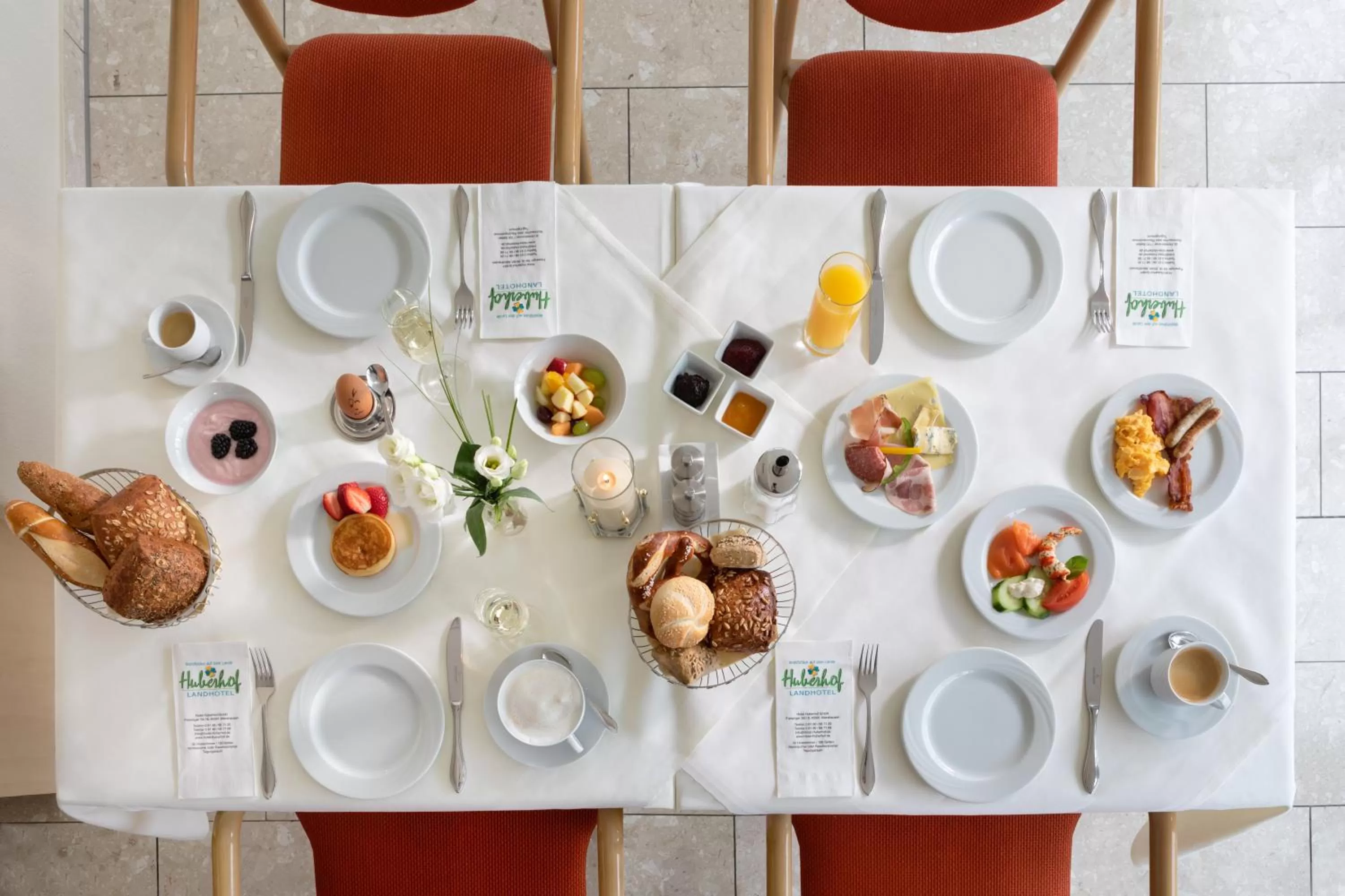 Food and drinks in Landhotel Restaurant Huberhof Allershausen