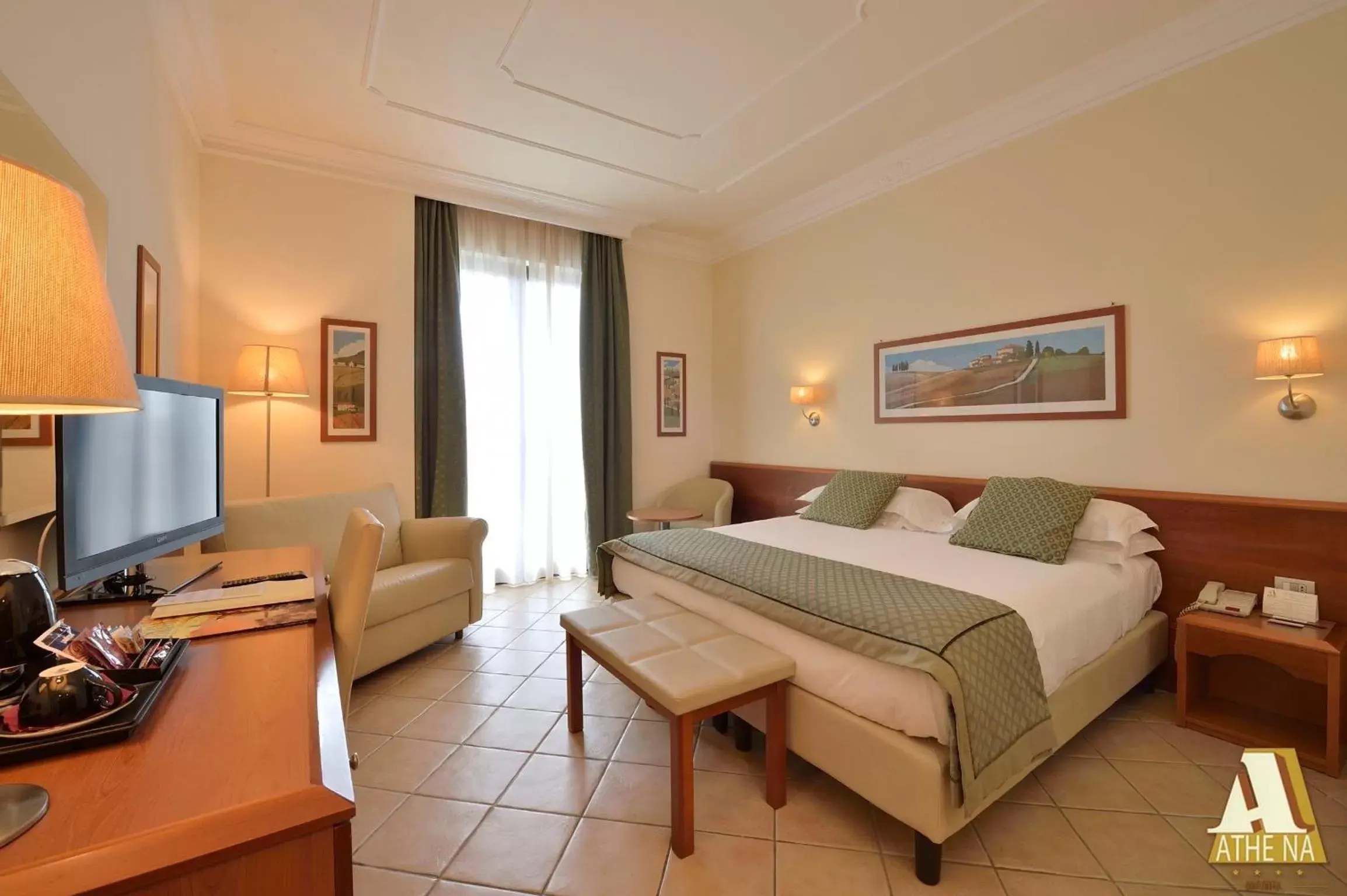 Quadruple Room in Hotel Athena Quadruple Room in Hotel Athena