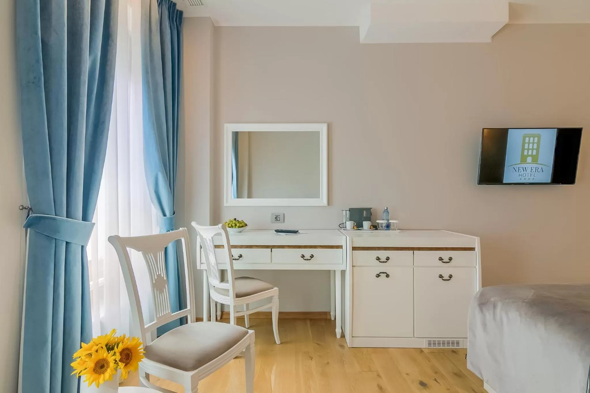 Coffee/tea facilities in New Era Hotel Old Town Party Zone Bucharest- parking with fee nearby - NOT at the hotel !