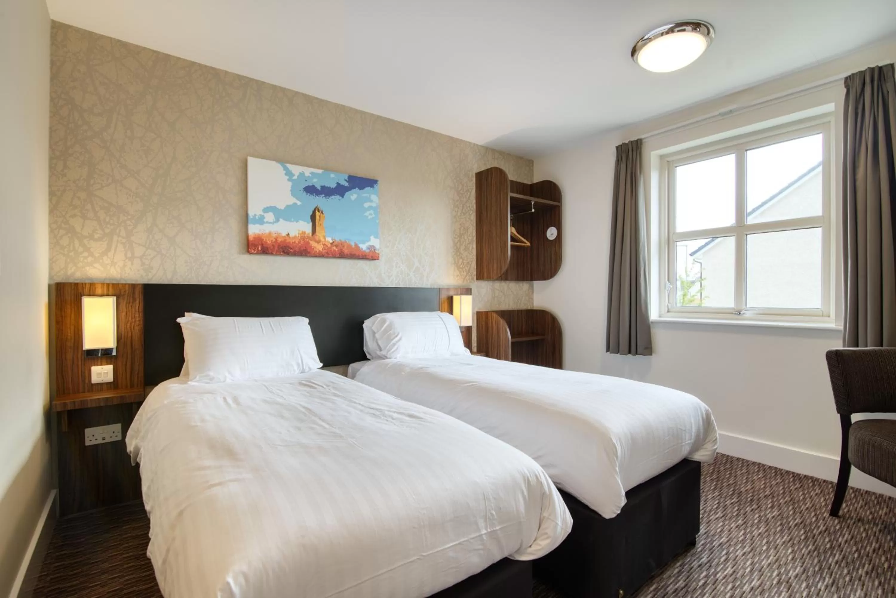 Bedroom, Bed in Highland Gate, Stirling by Marston's Inns