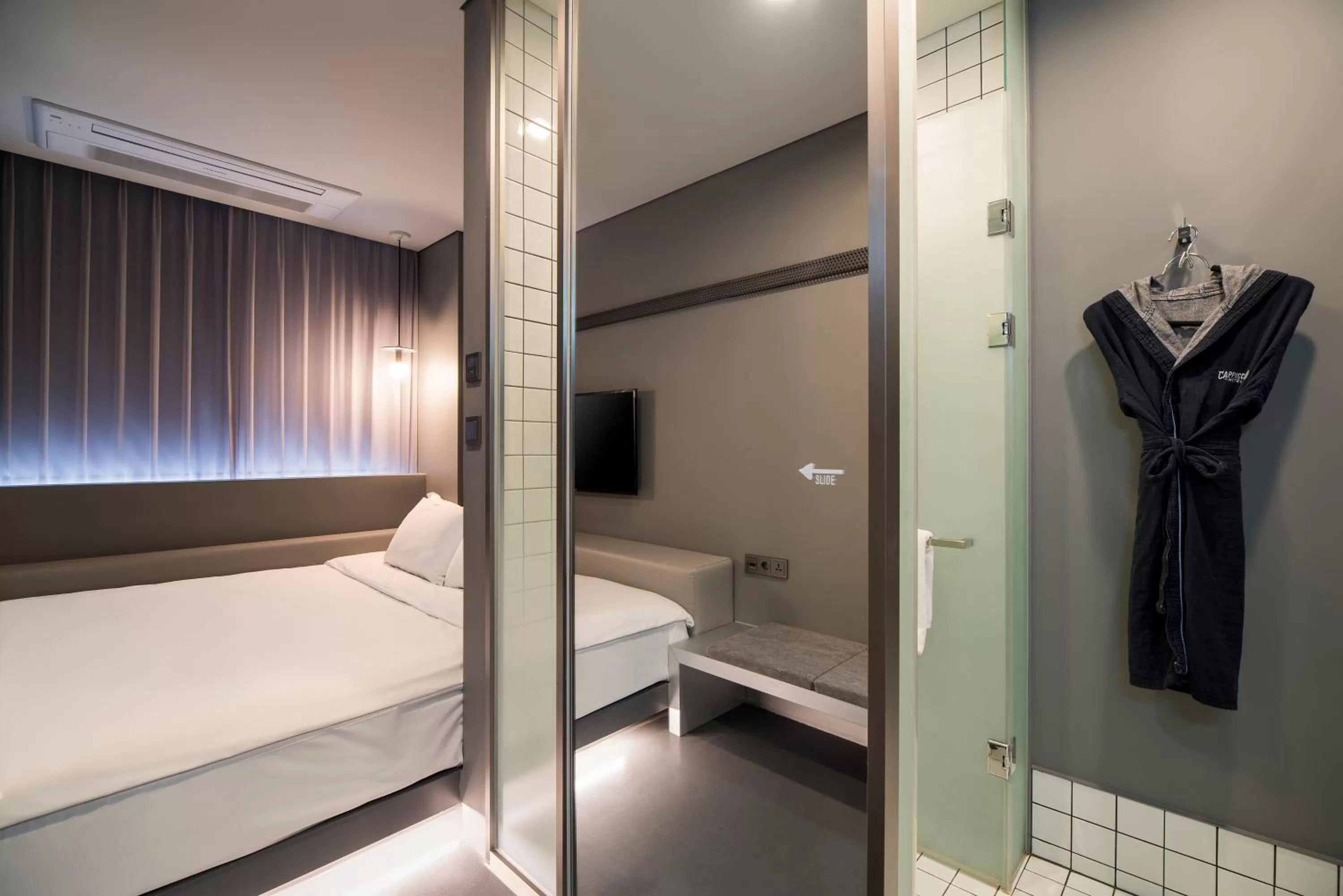 Bed in Hotel Cappuccino