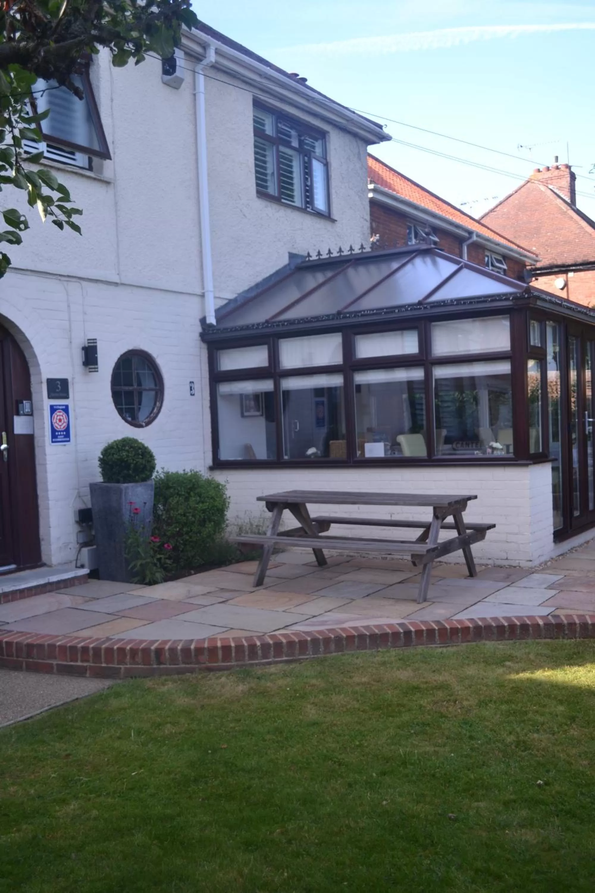 Property building in Harriet House B&B