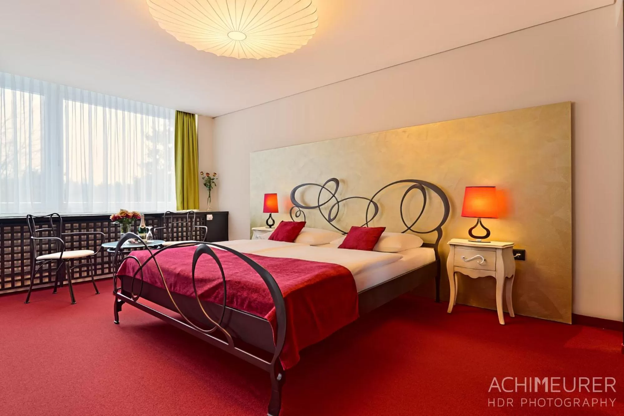 Bed in Berghotel Bastei