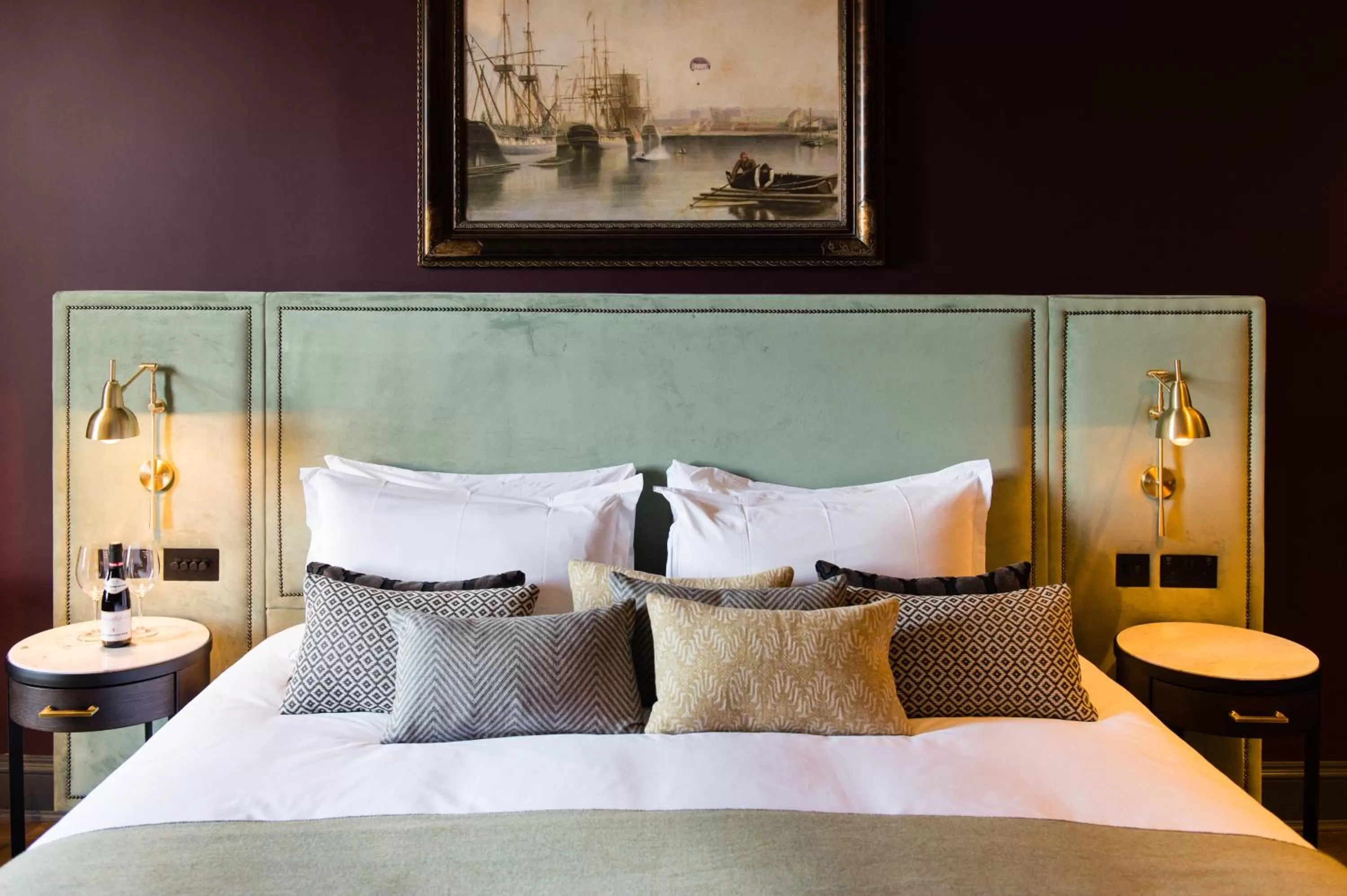 Bedroom, Bed in Avon Gorge by Hotel du Vin