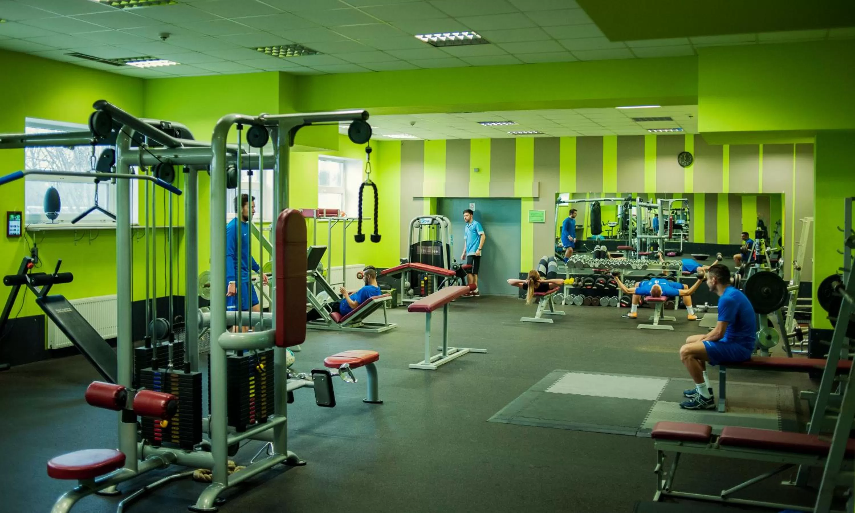 Fitness centre/facilities in Hotel Mezaparks