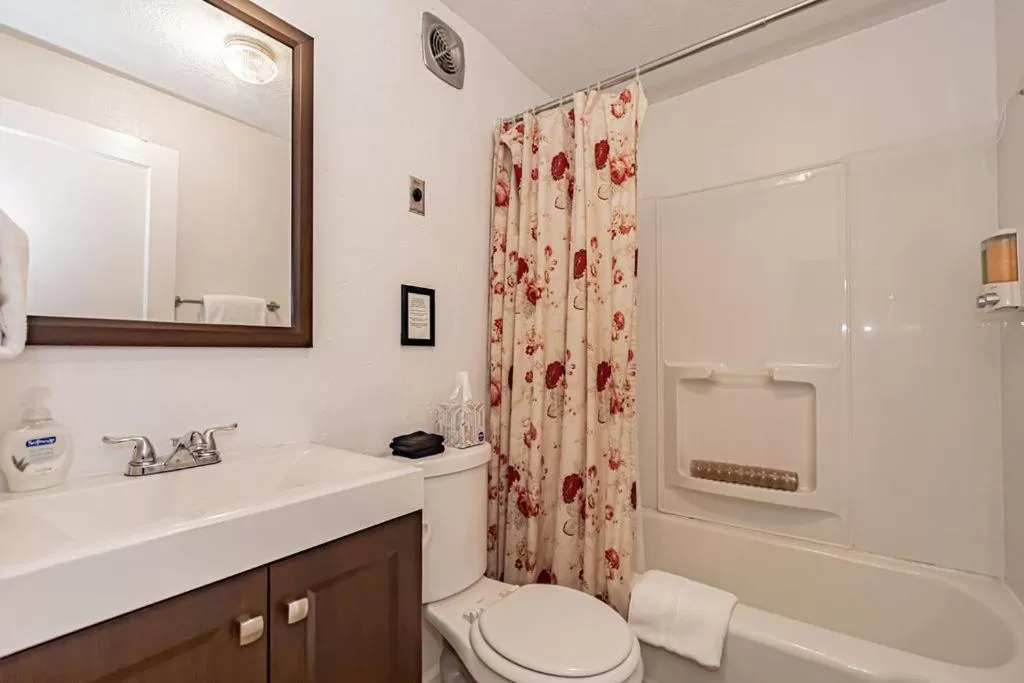 Bathroom in Suites of Lava Hot Springs