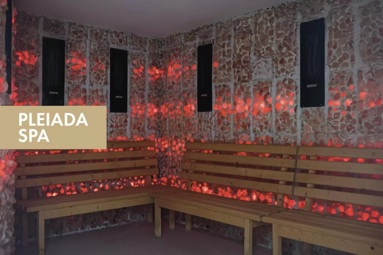 Sauna in Pleiada Boutique Hotel & Spa