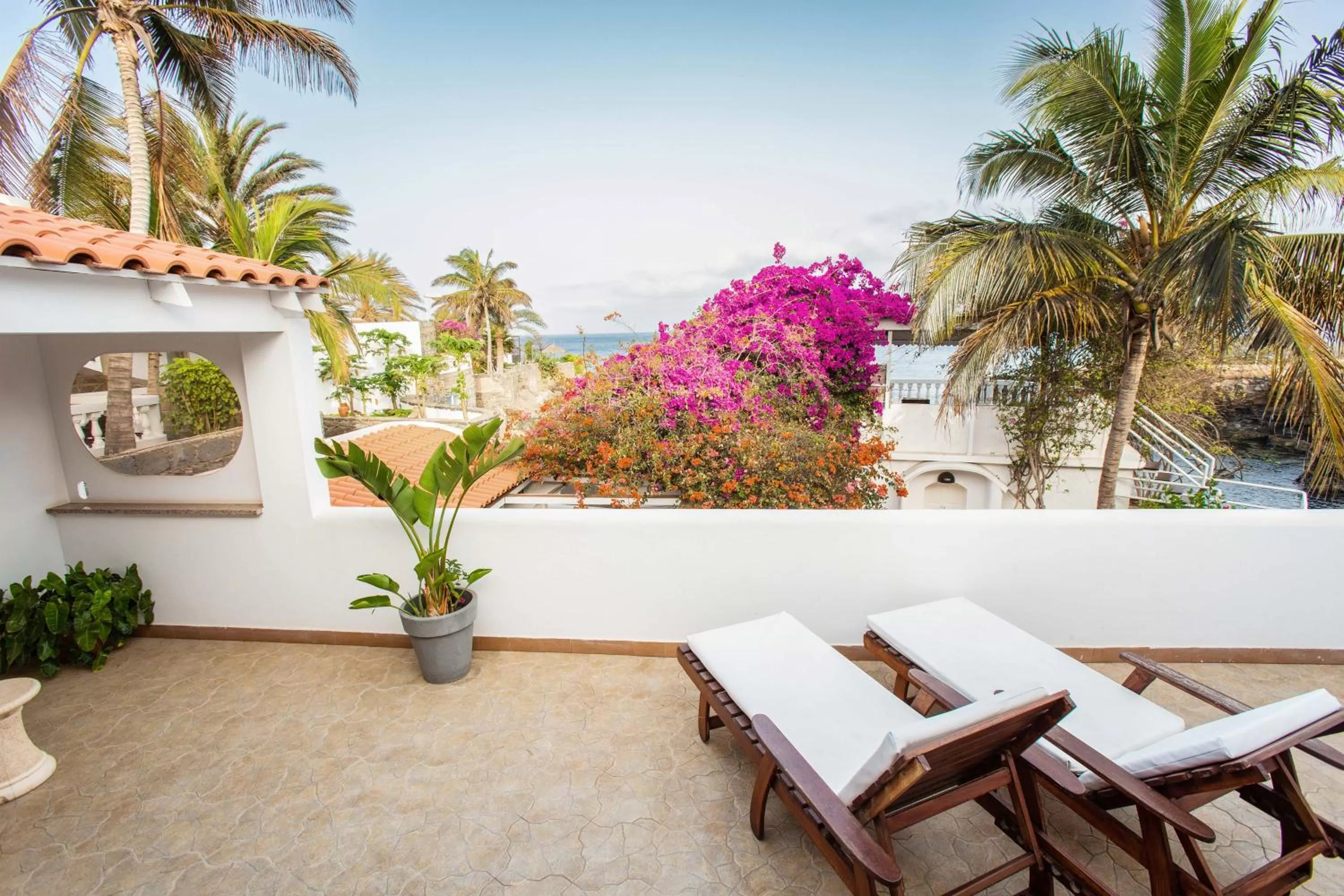 Balcony/Terrace in King Fisher Village Eco-Boutique Hotel