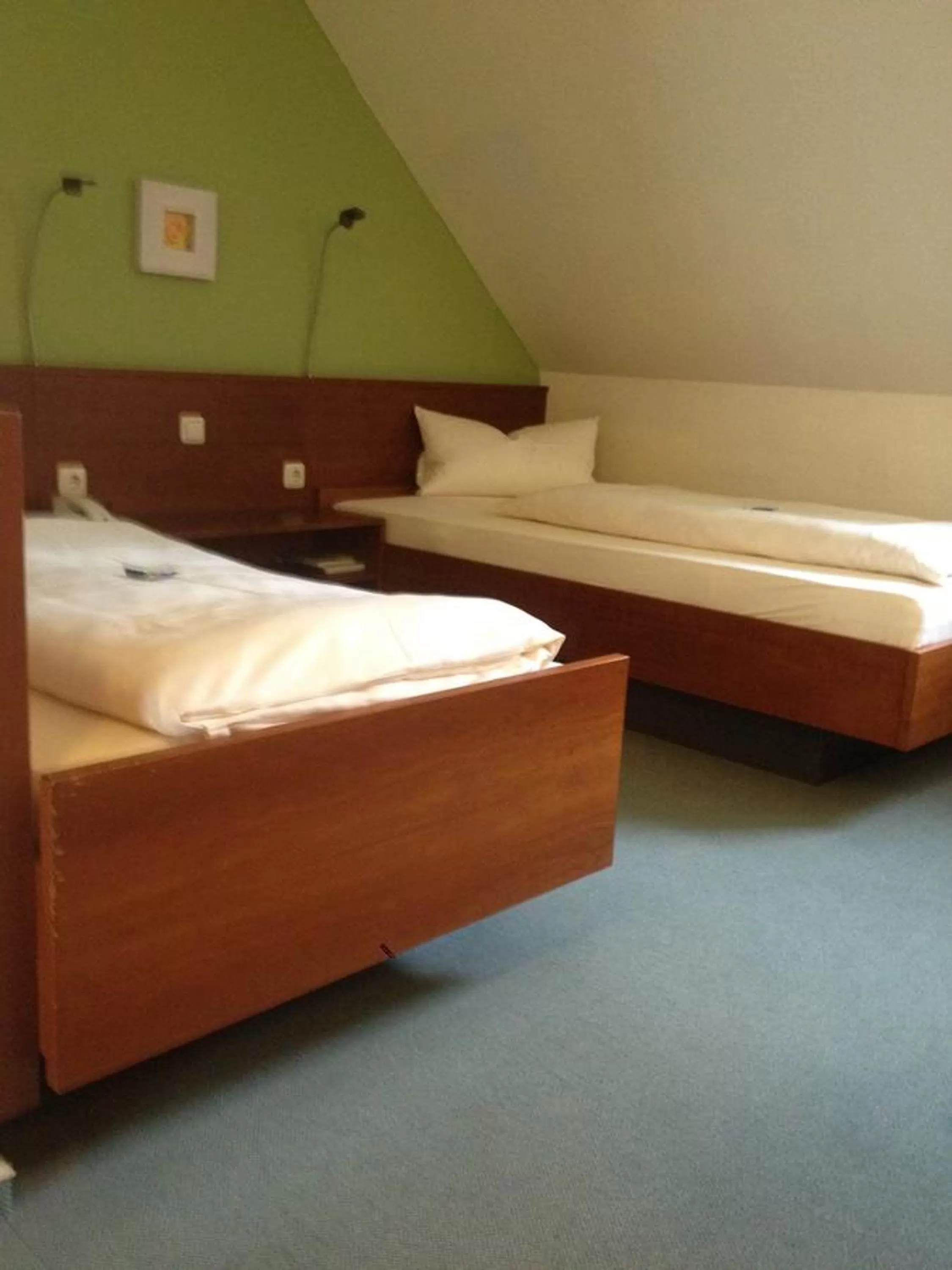 Bed in Hotel am Bergl