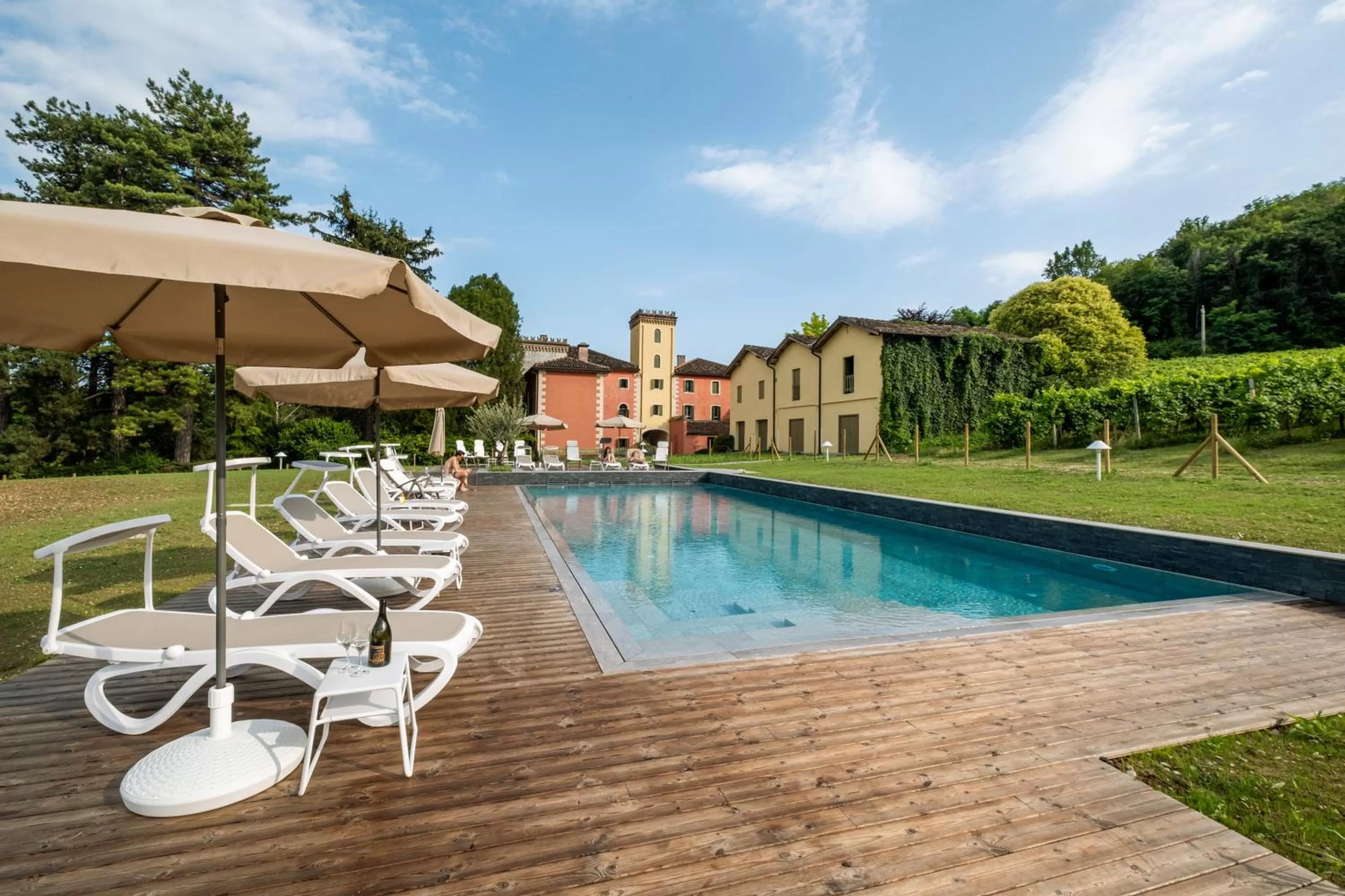 Pool view in Villa Clementina - Prosecco Country Hotel