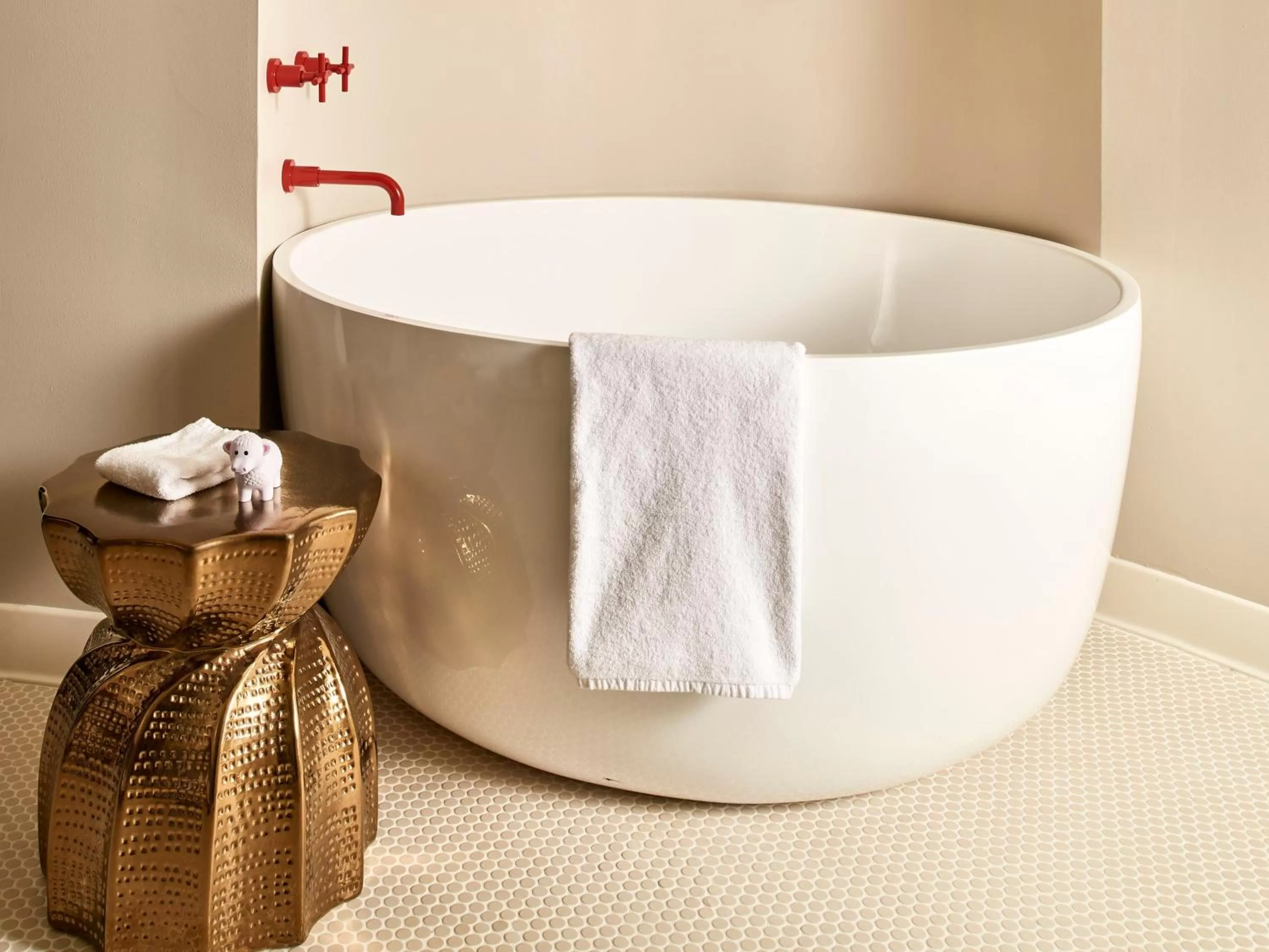 Bathroom in Virgin Hotels Dallas