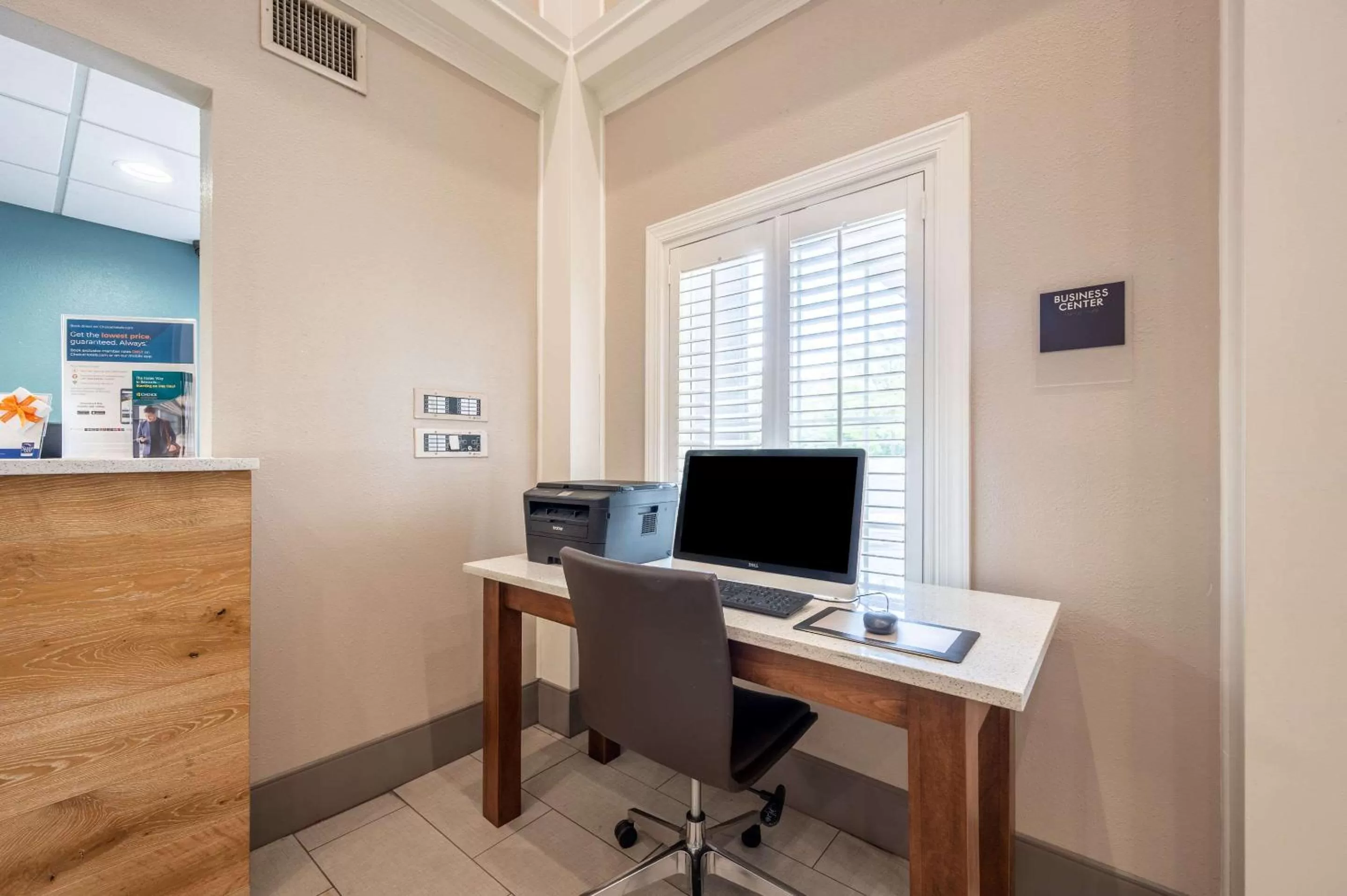 On site in Sleep Inn & Suites