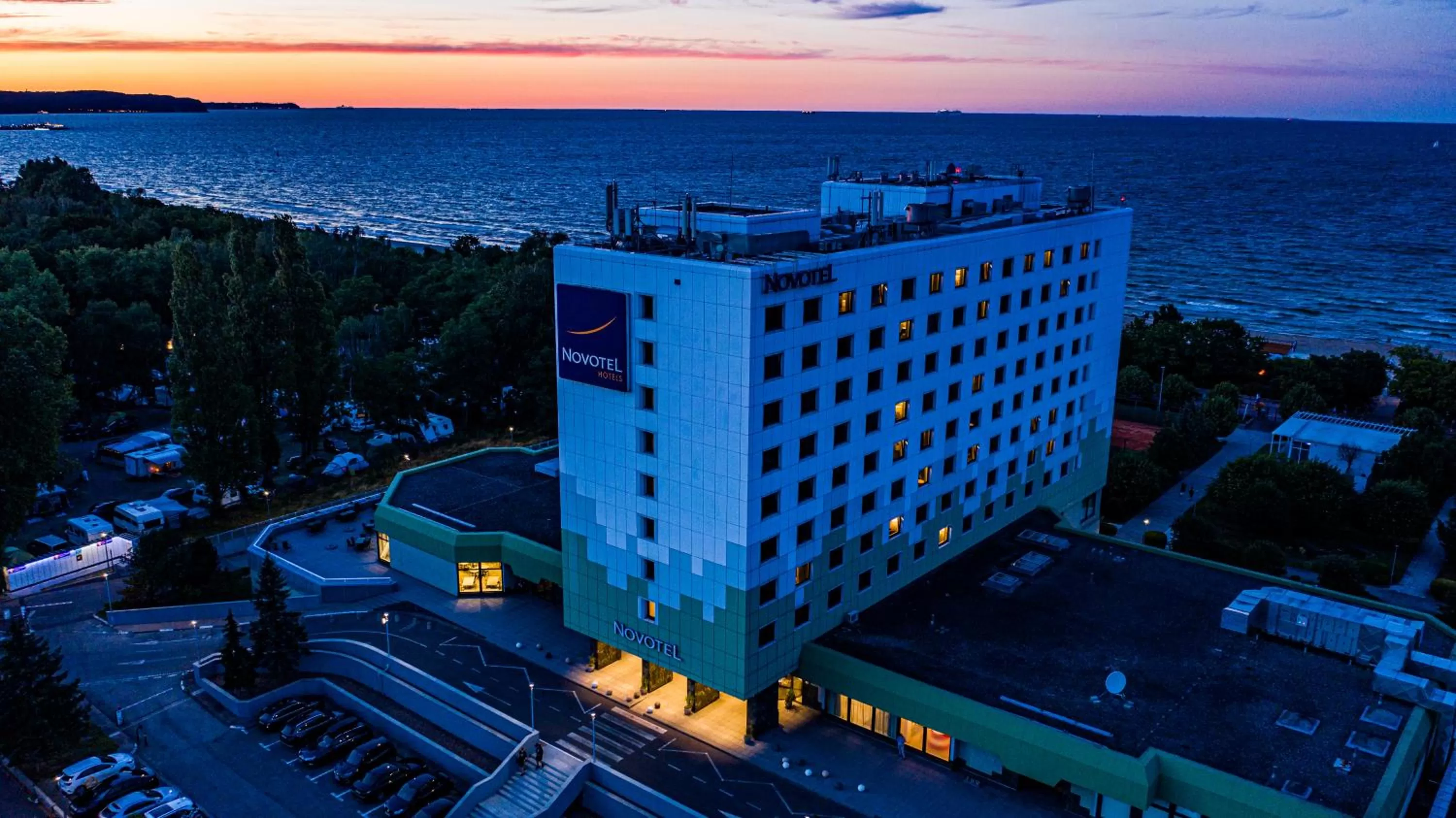Property building in Novotel Gdańsk Marina