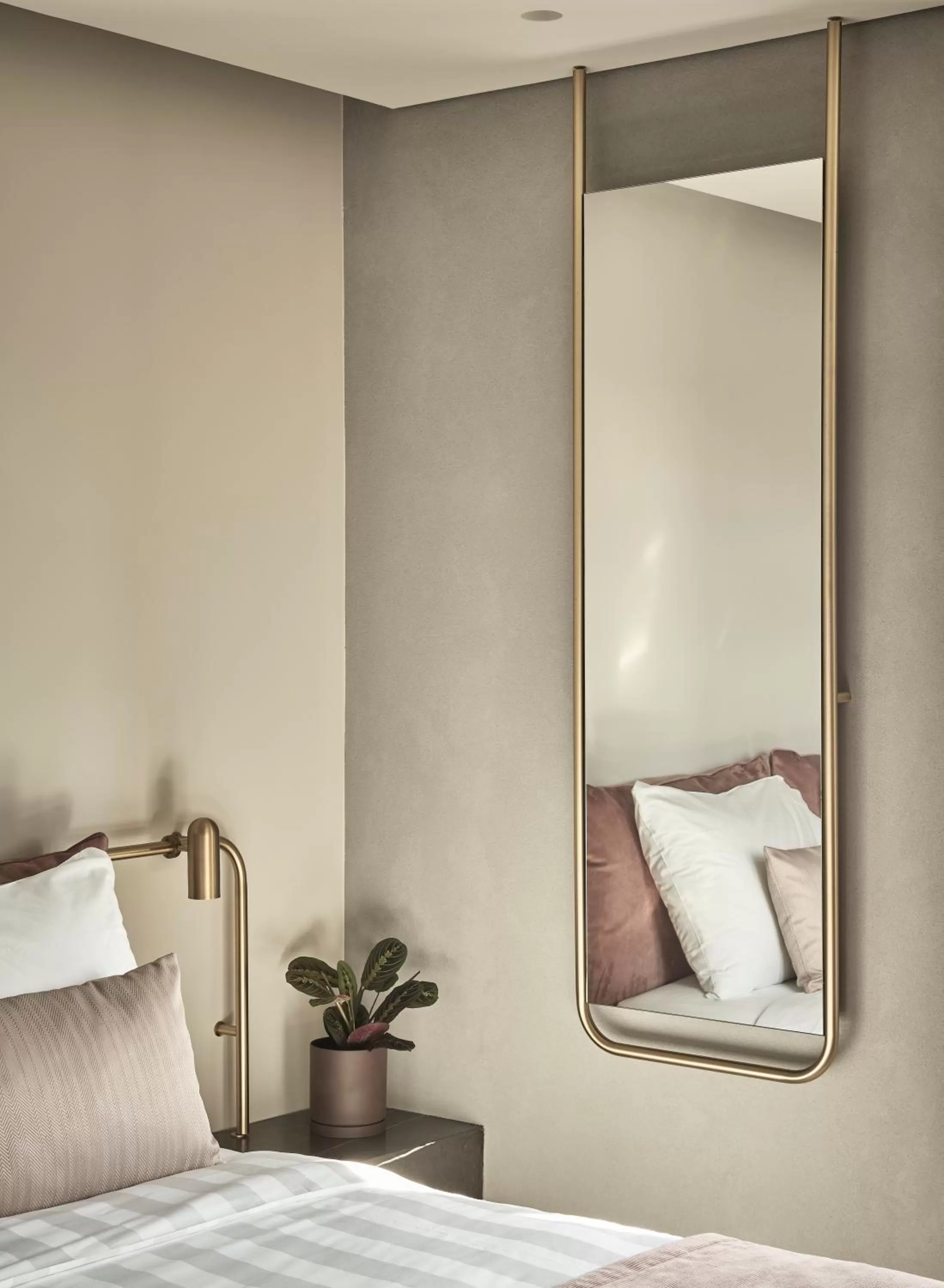 Shower, Bed in Perianth Hotel, a Member of Design Hotels
