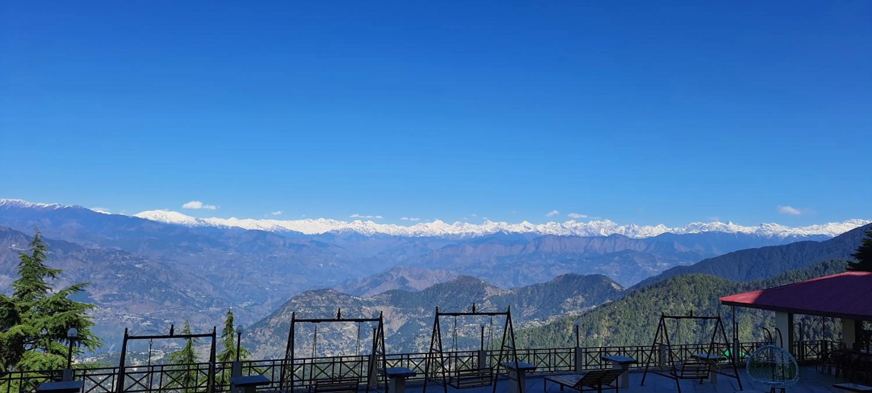 Mountain view in Snow Valley Resorts Dalhousie