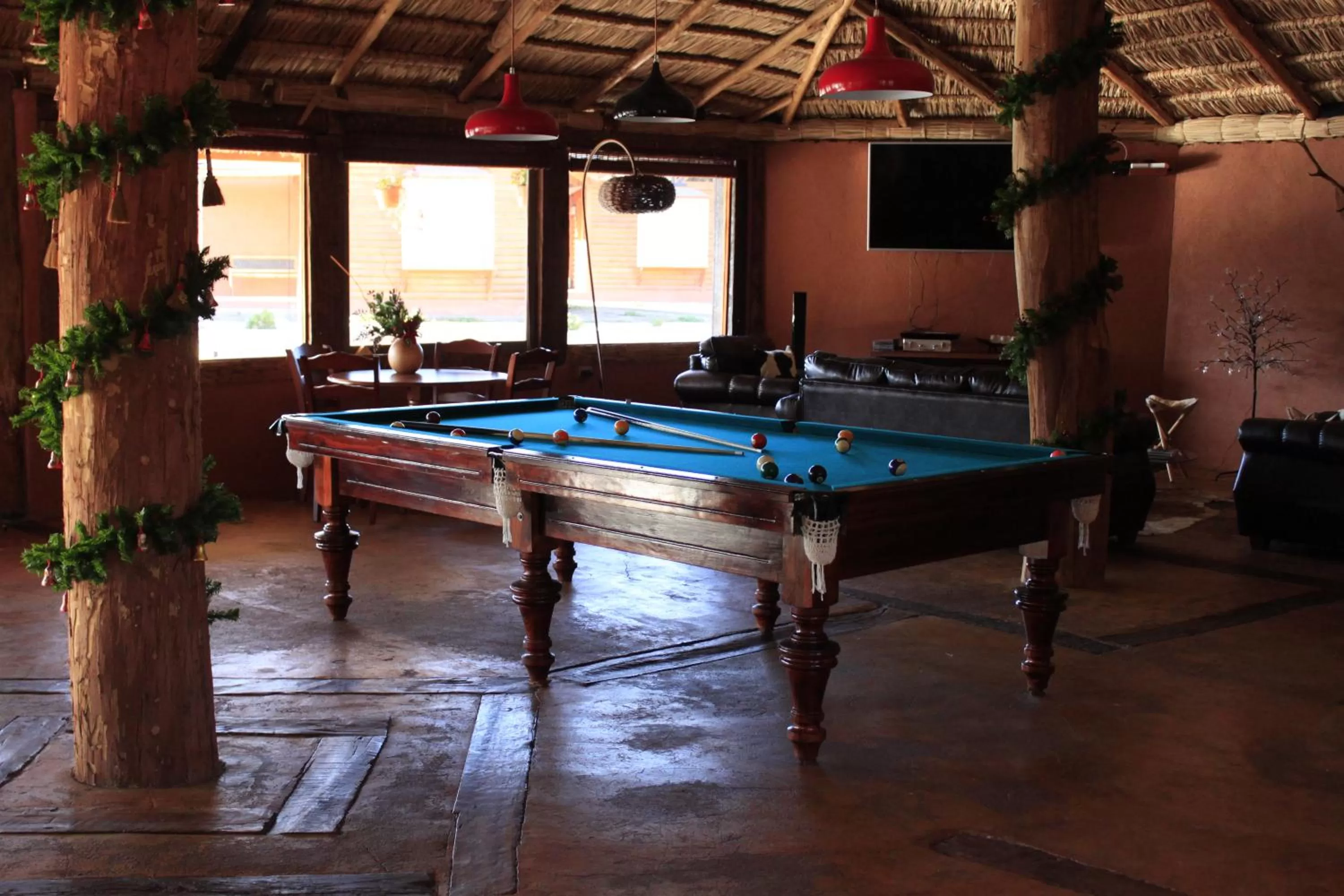 Day, Billiards in Hotel El Bramador