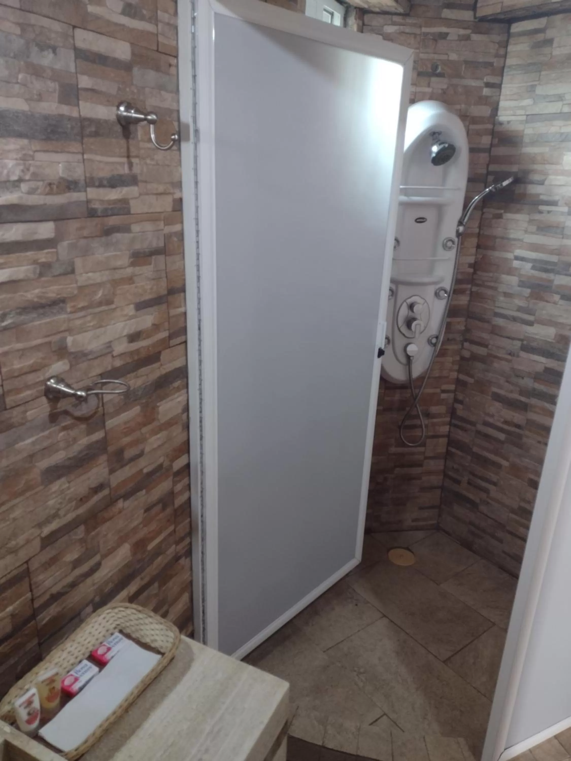 Bathroom in Hotel Leyenda del Tepozteco