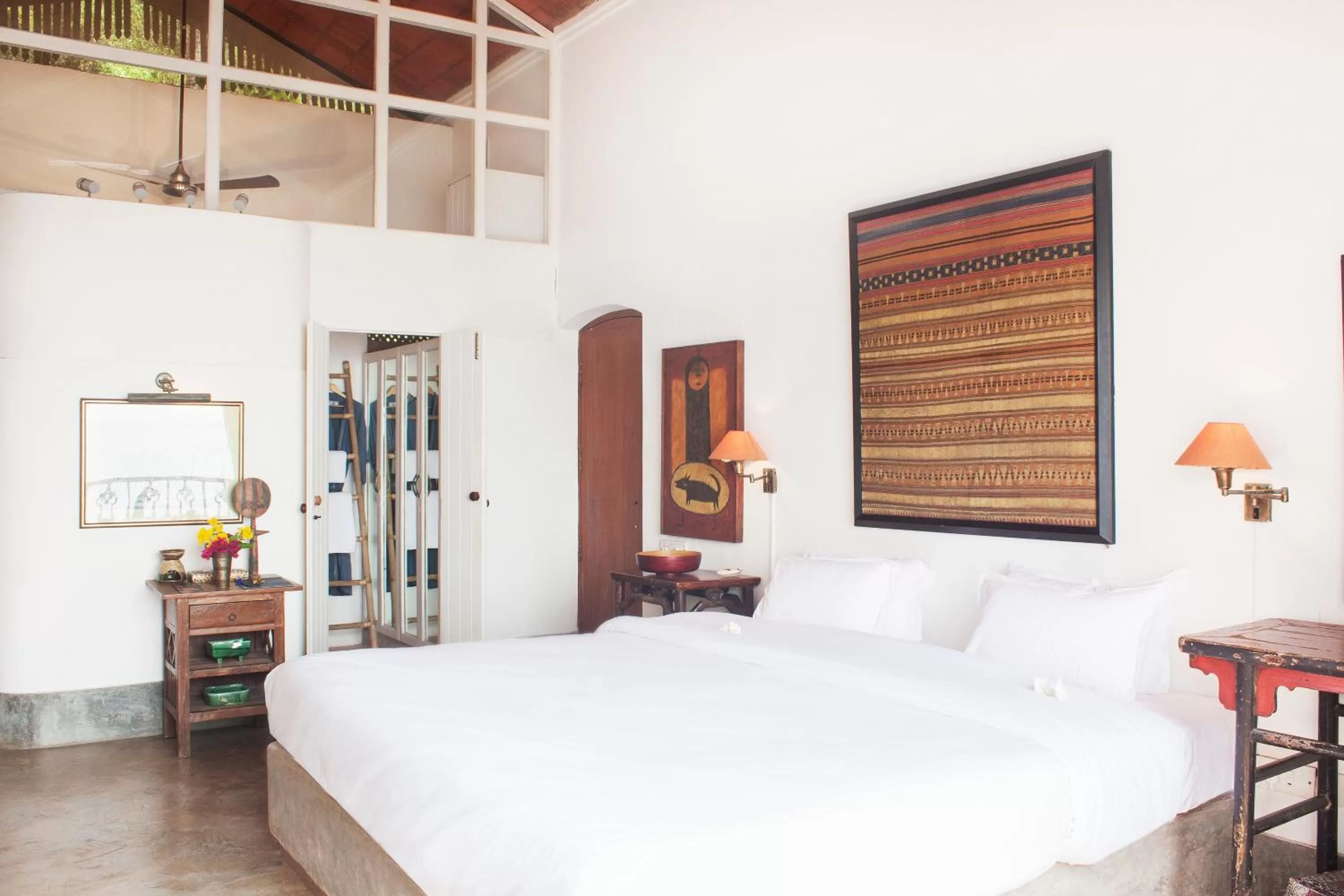 Photo of the whole room, Bed in Ahilya By The Sea