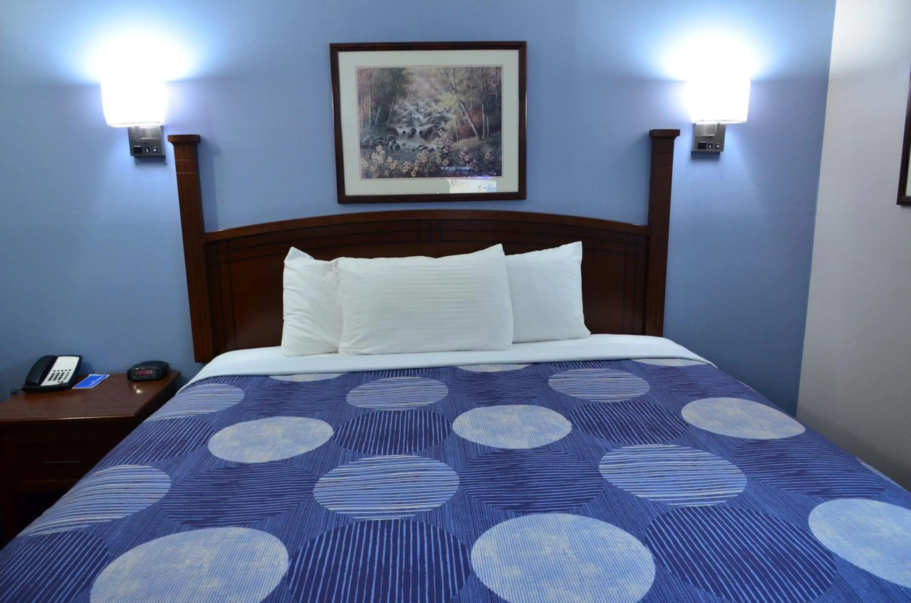 Bed in Rodeway Inn Augusta West - Fort Gordon