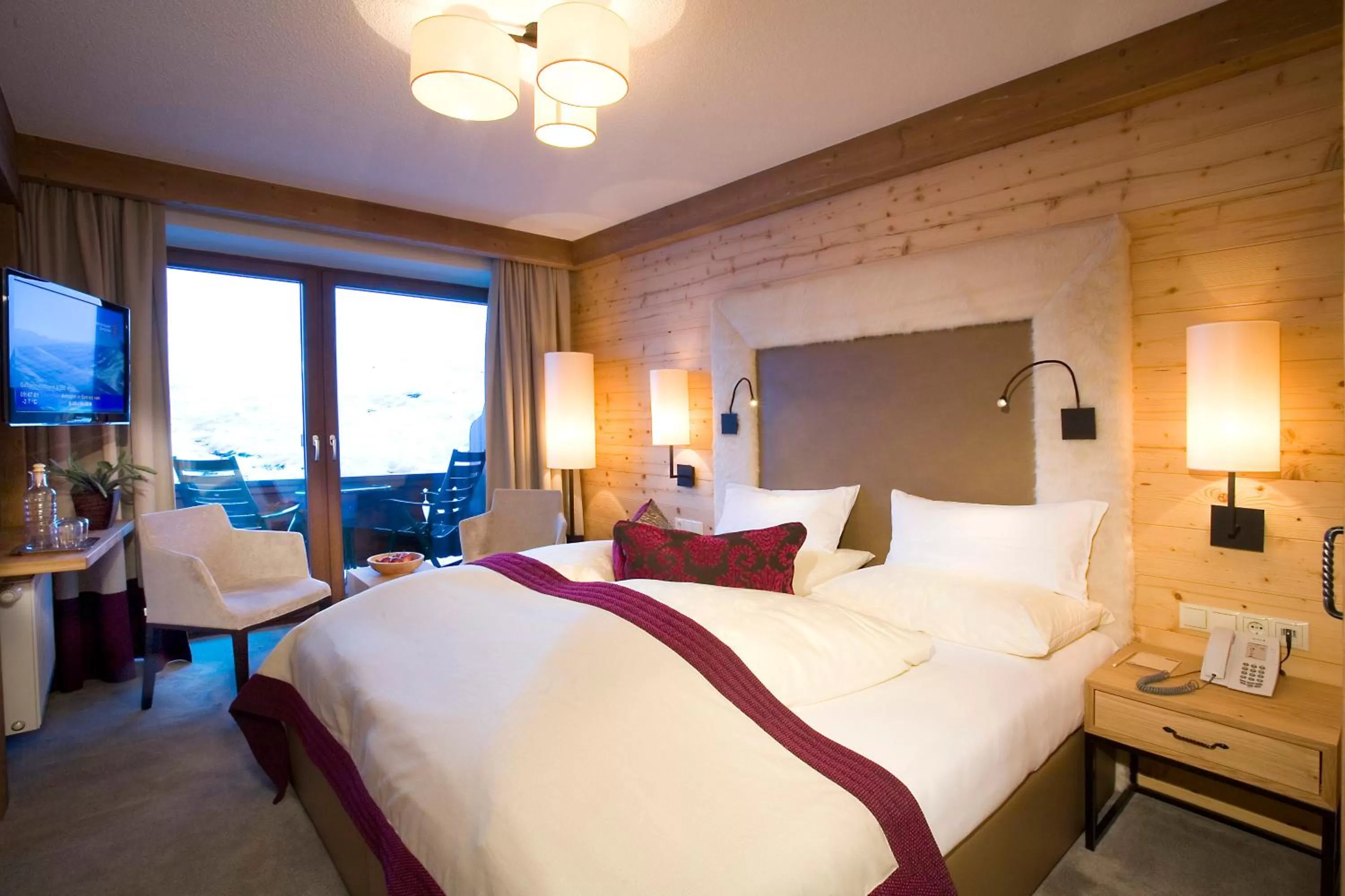 Bed in Aktiv- & Wellnesshotel Bergfried