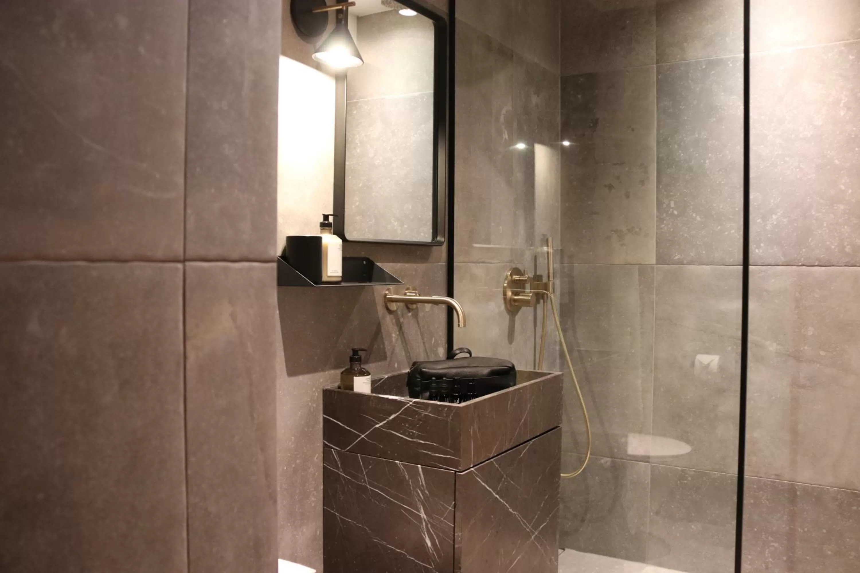 Shower in Audo Boutique Hotel