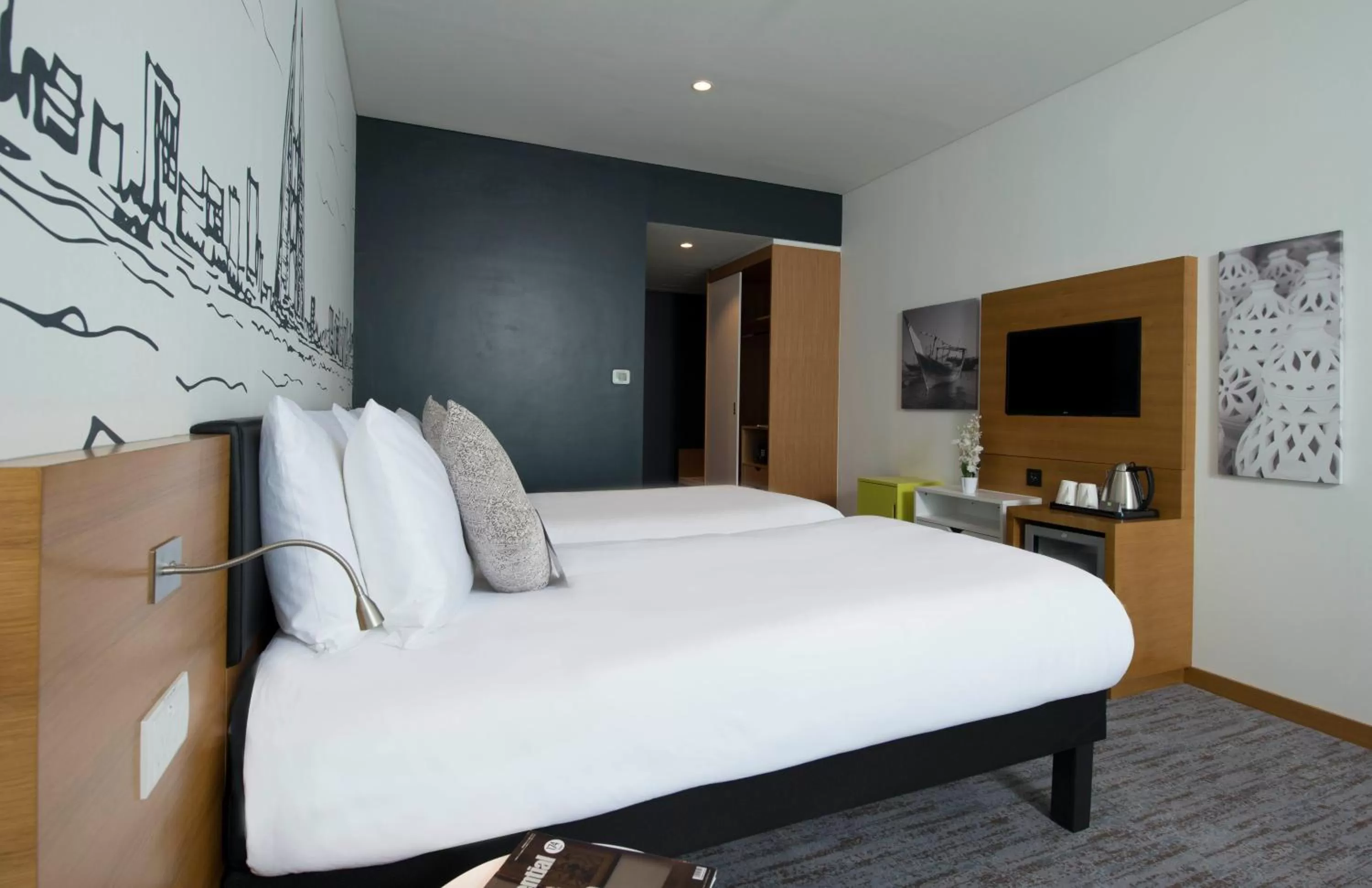 Bedroom, Bed in ibis Styles Manama Diplomatic Area