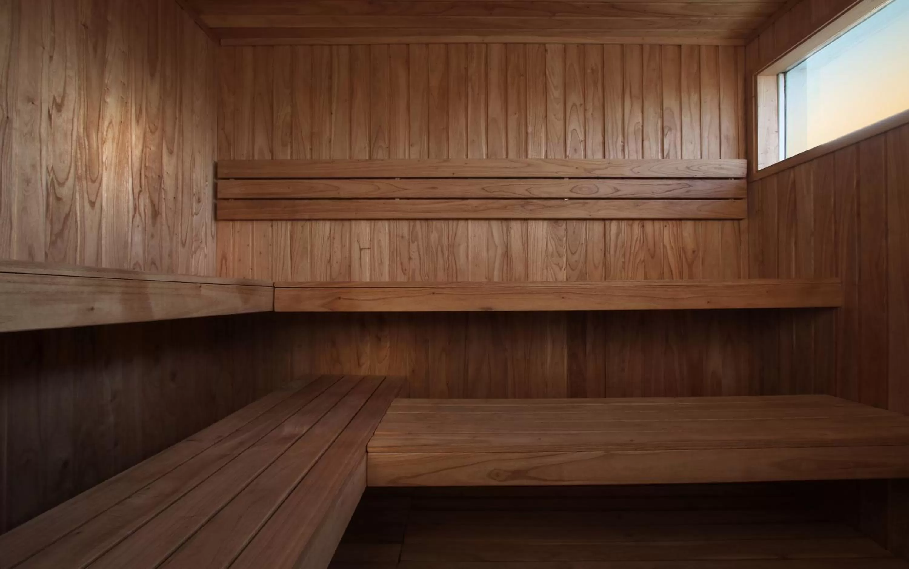 Sauna in Pinares Panorama Suites, Spa & Convention Center