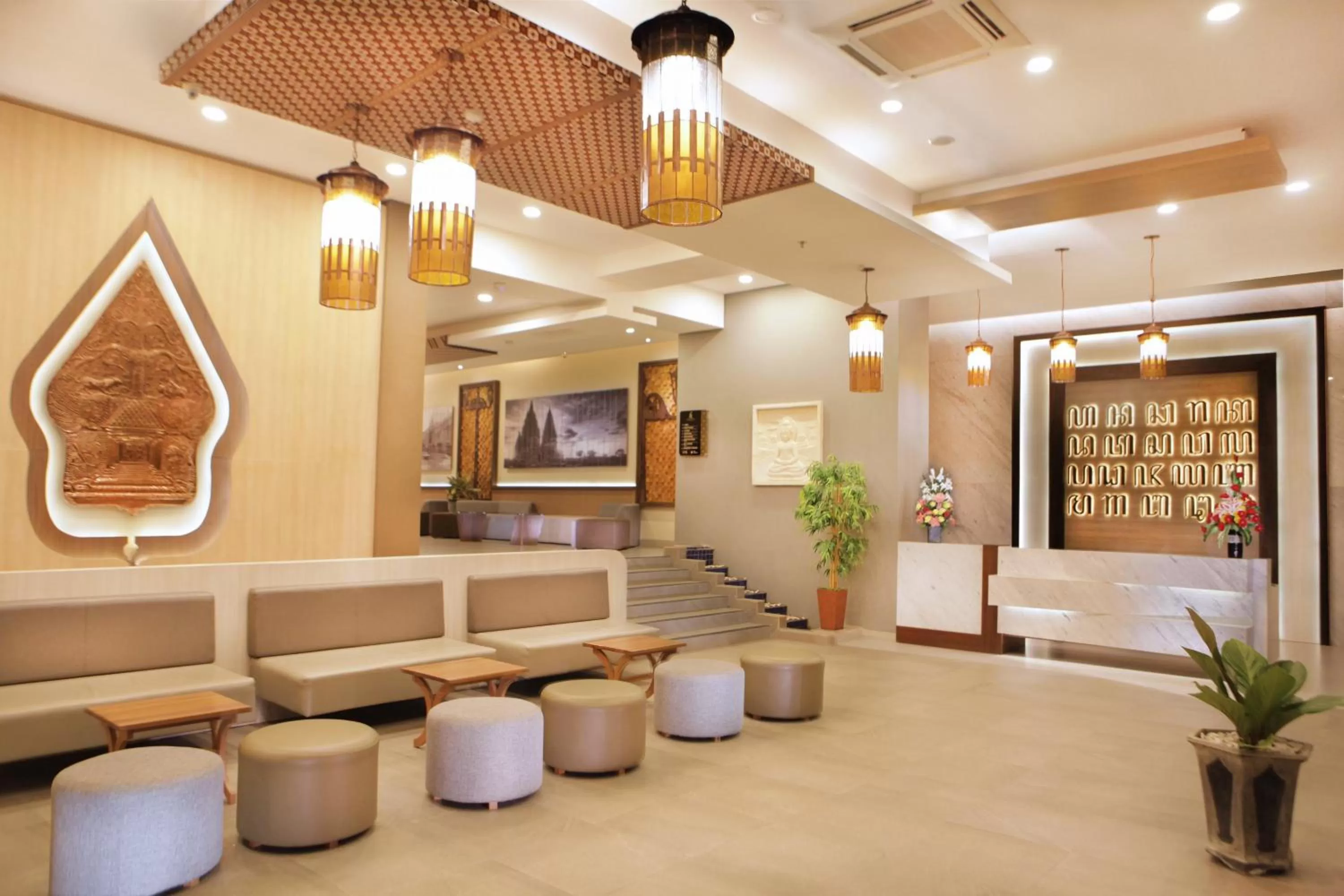 Lobby or reception in LAMORA Sagan Yogyakarta - formerly H Boutique Yogyakarta