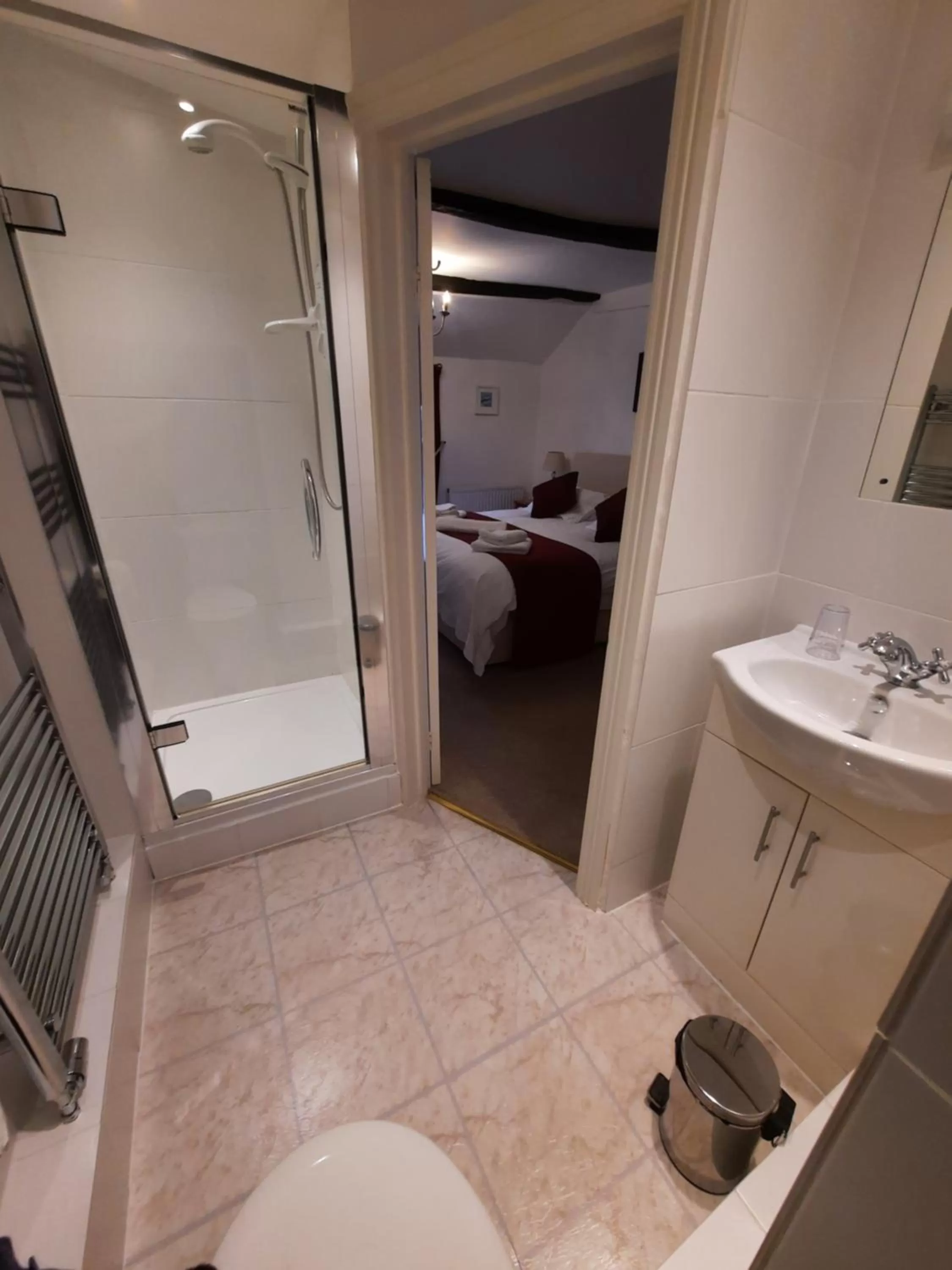 Shower in The White Cottage