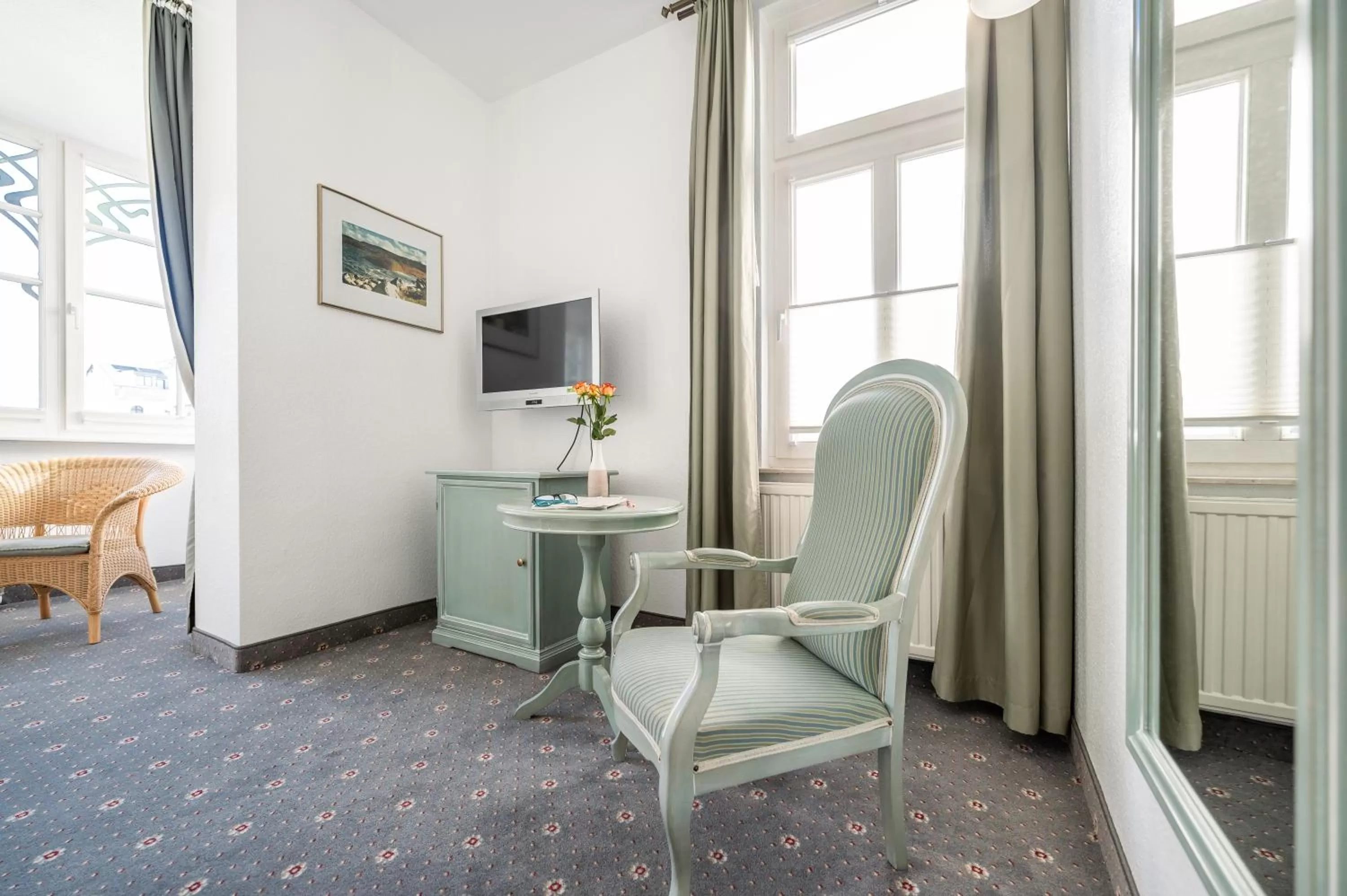 hair dresser, Seating Area in Hotel Villa Neander