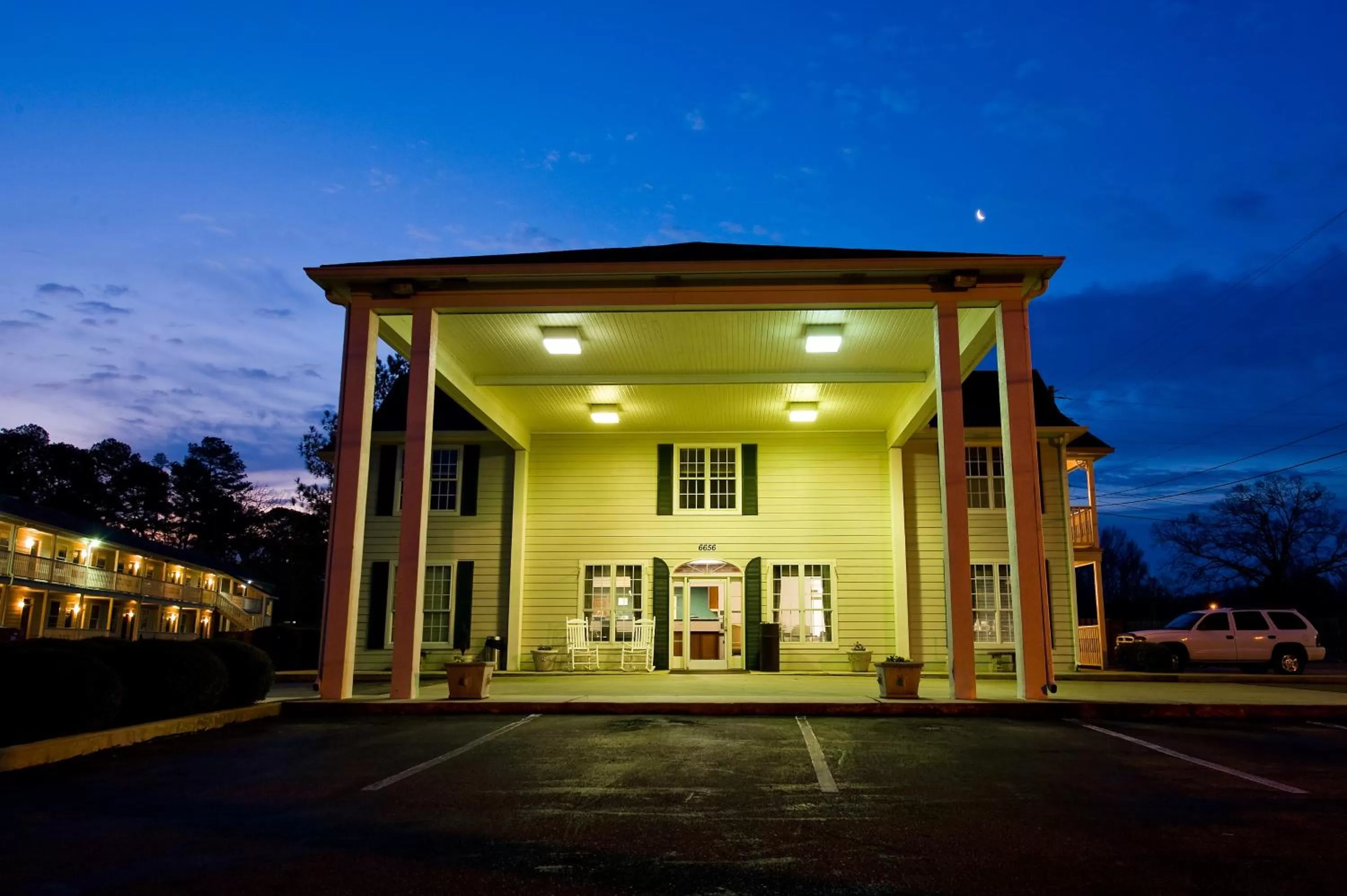 Facade/entrance in Plantation Oaks