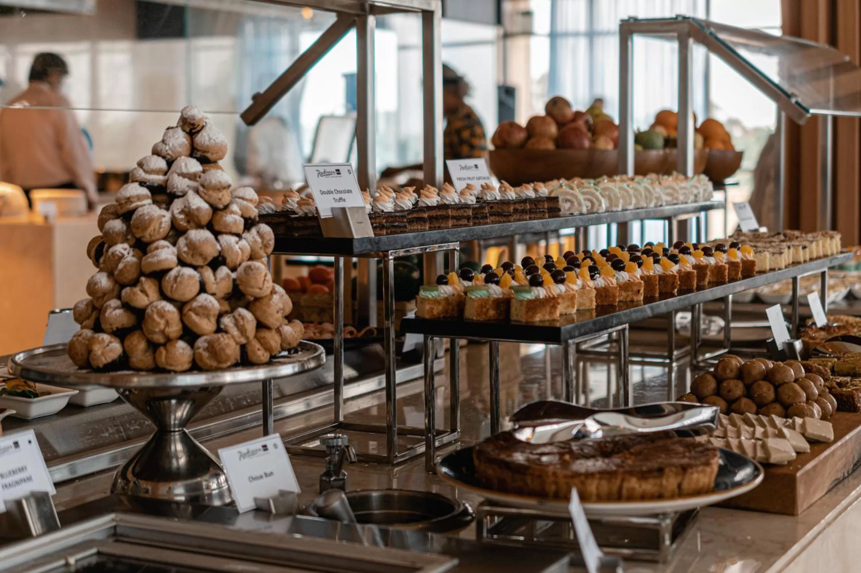 Dining area in Radisson Blu Resort Visakhapatnam