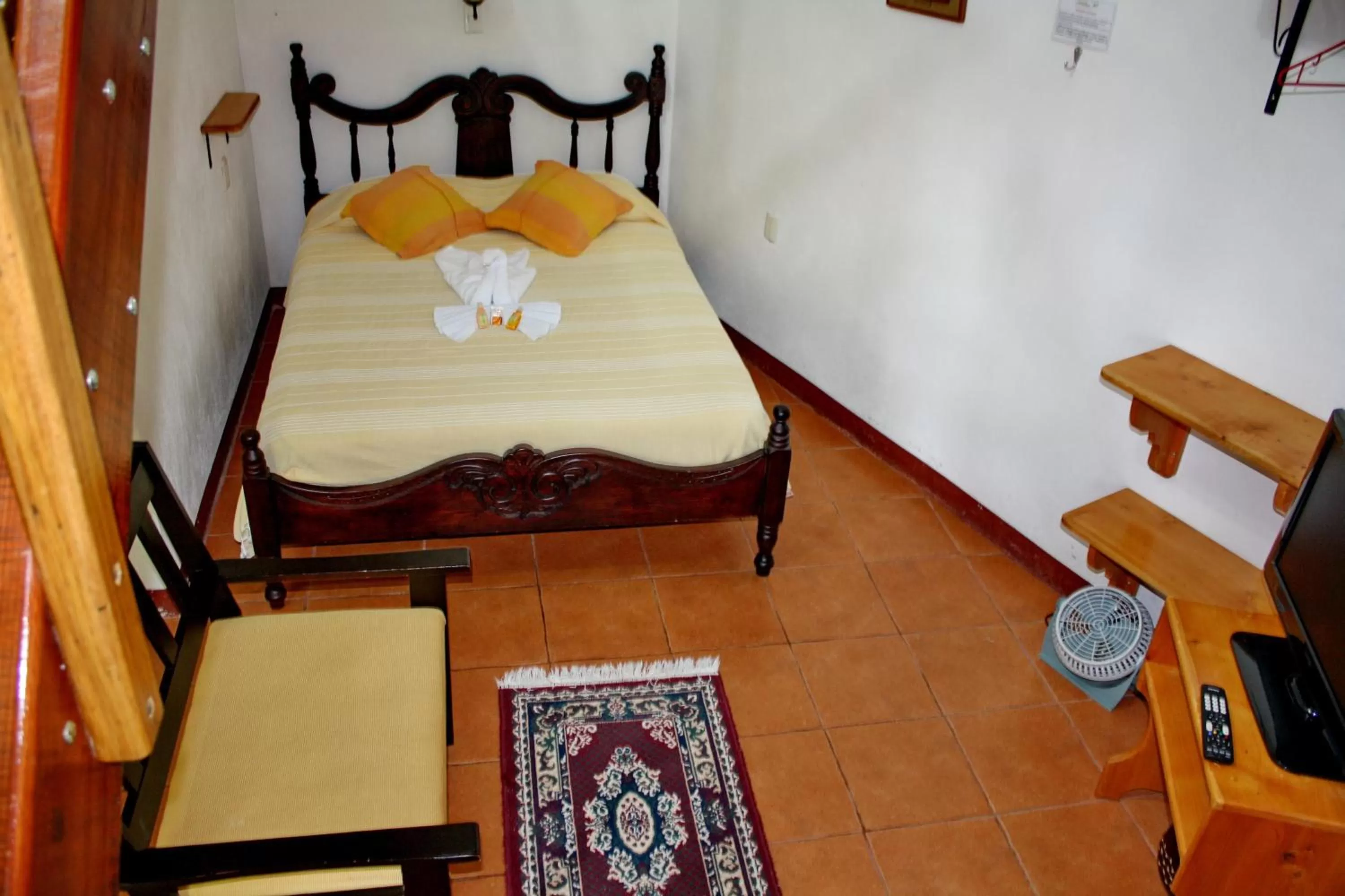 Bed in Cabañas Green House