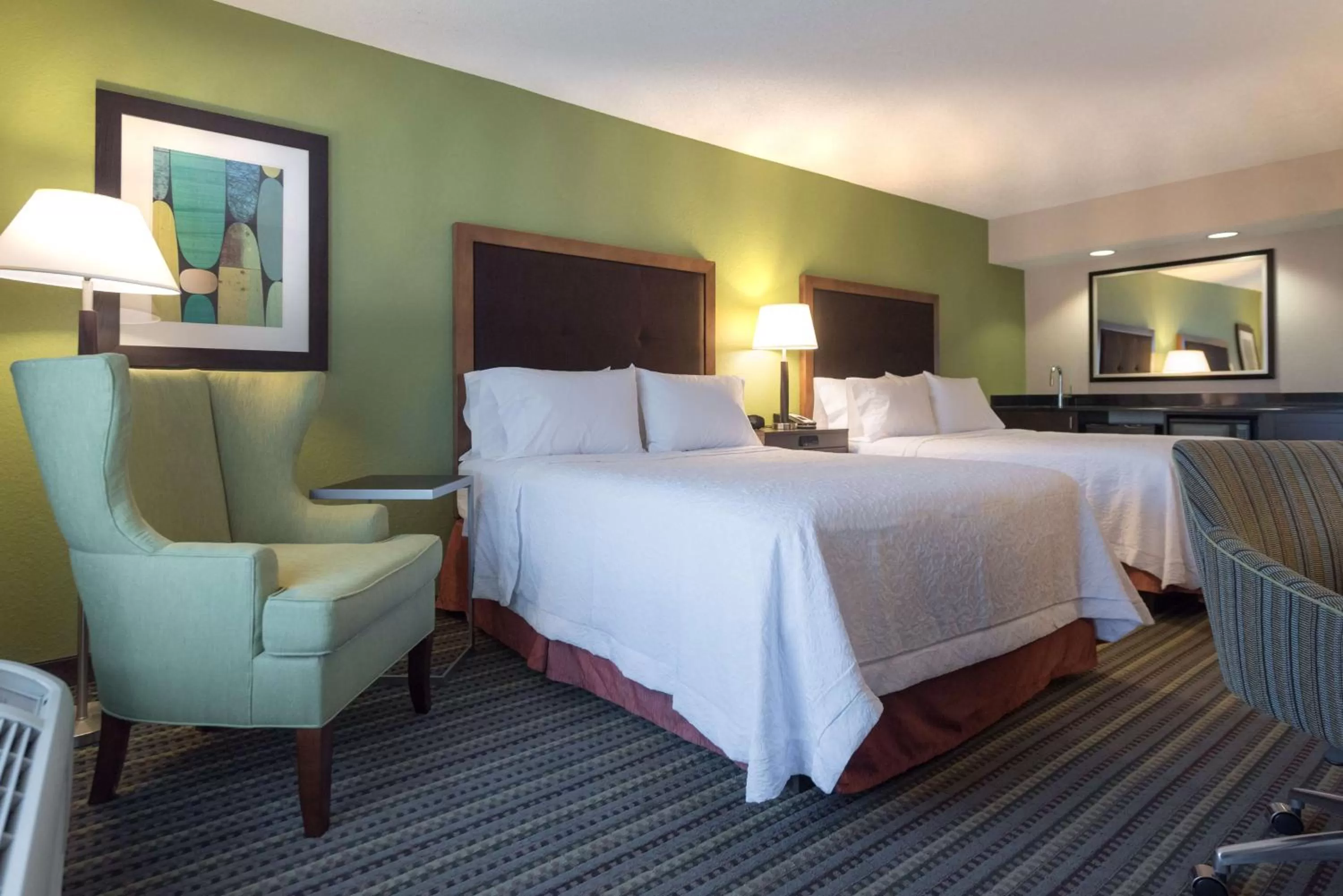 Bed in Hampton Inn Brooksville Dade City