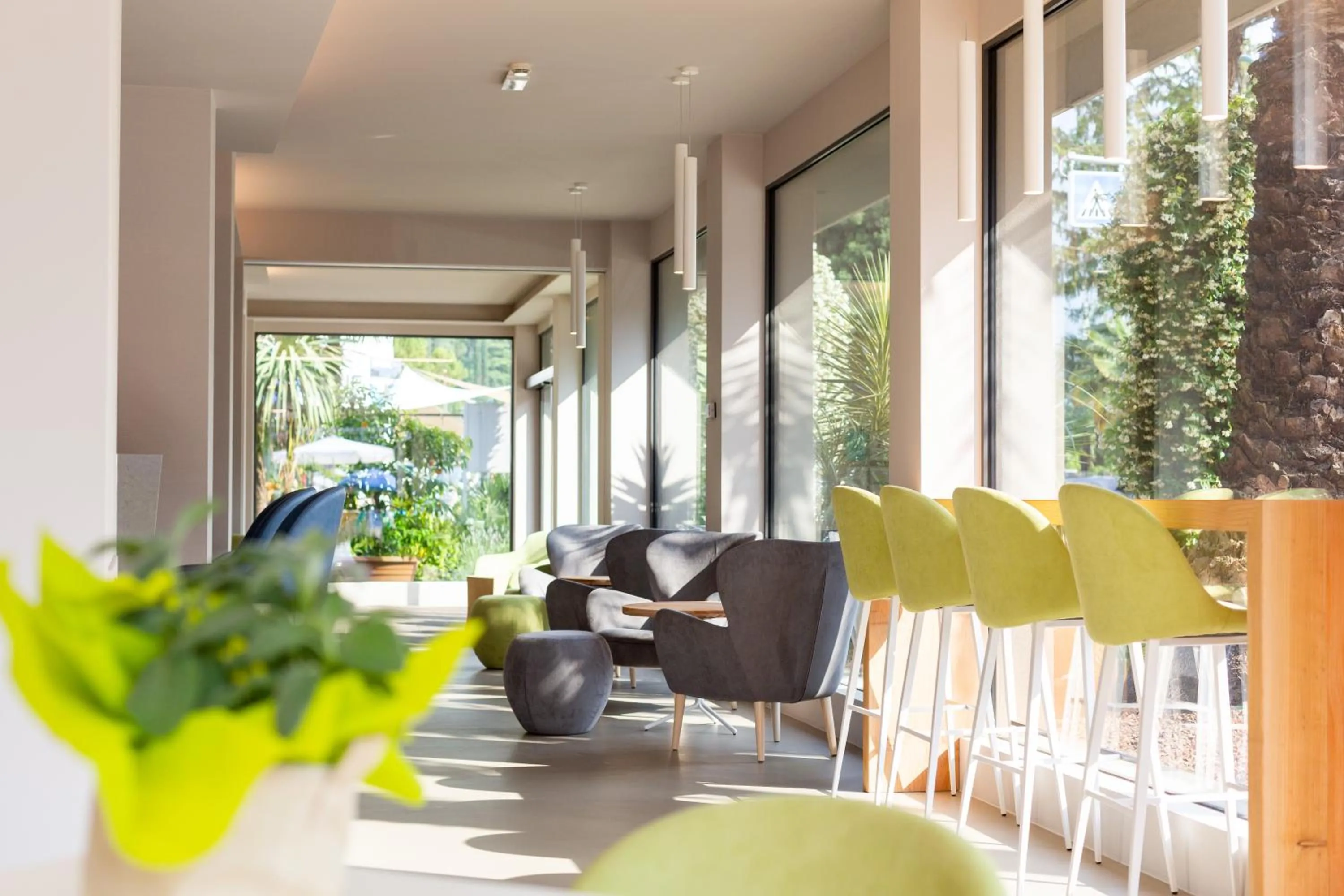 Garden in Brione Green Resort