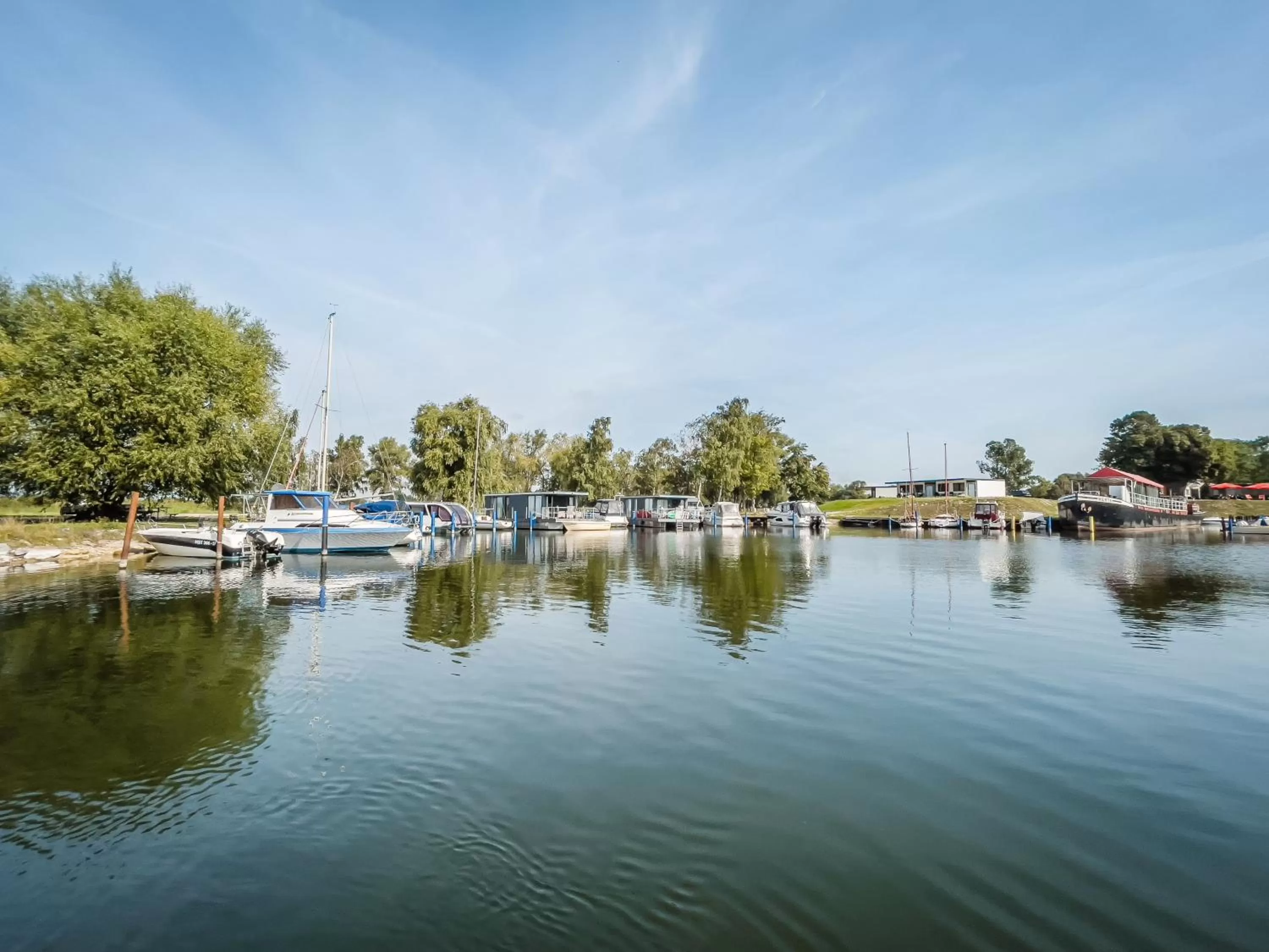 Natural landscape in Marina Martinshafen