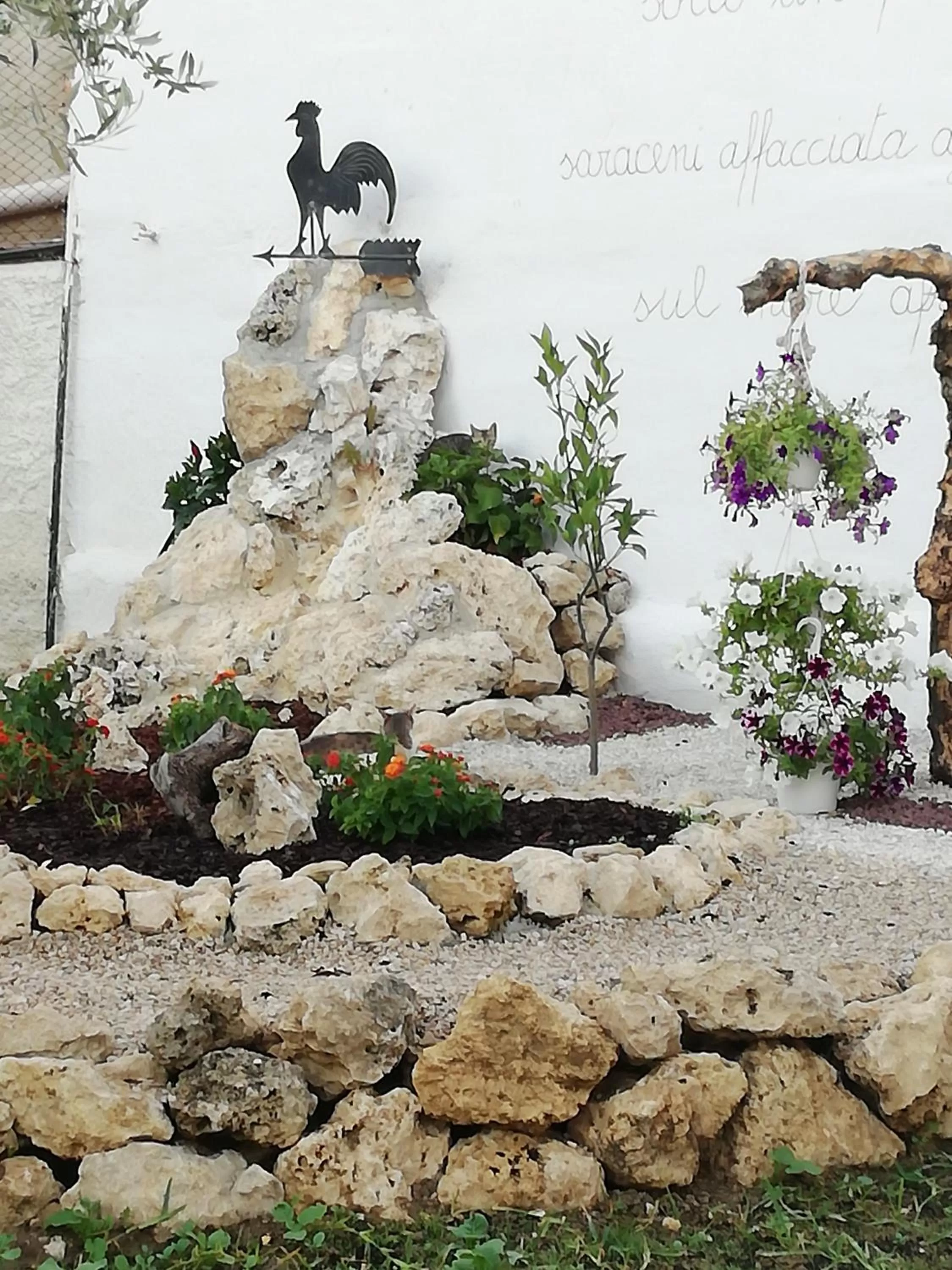 Decorative detail in B&B Villa Kairos