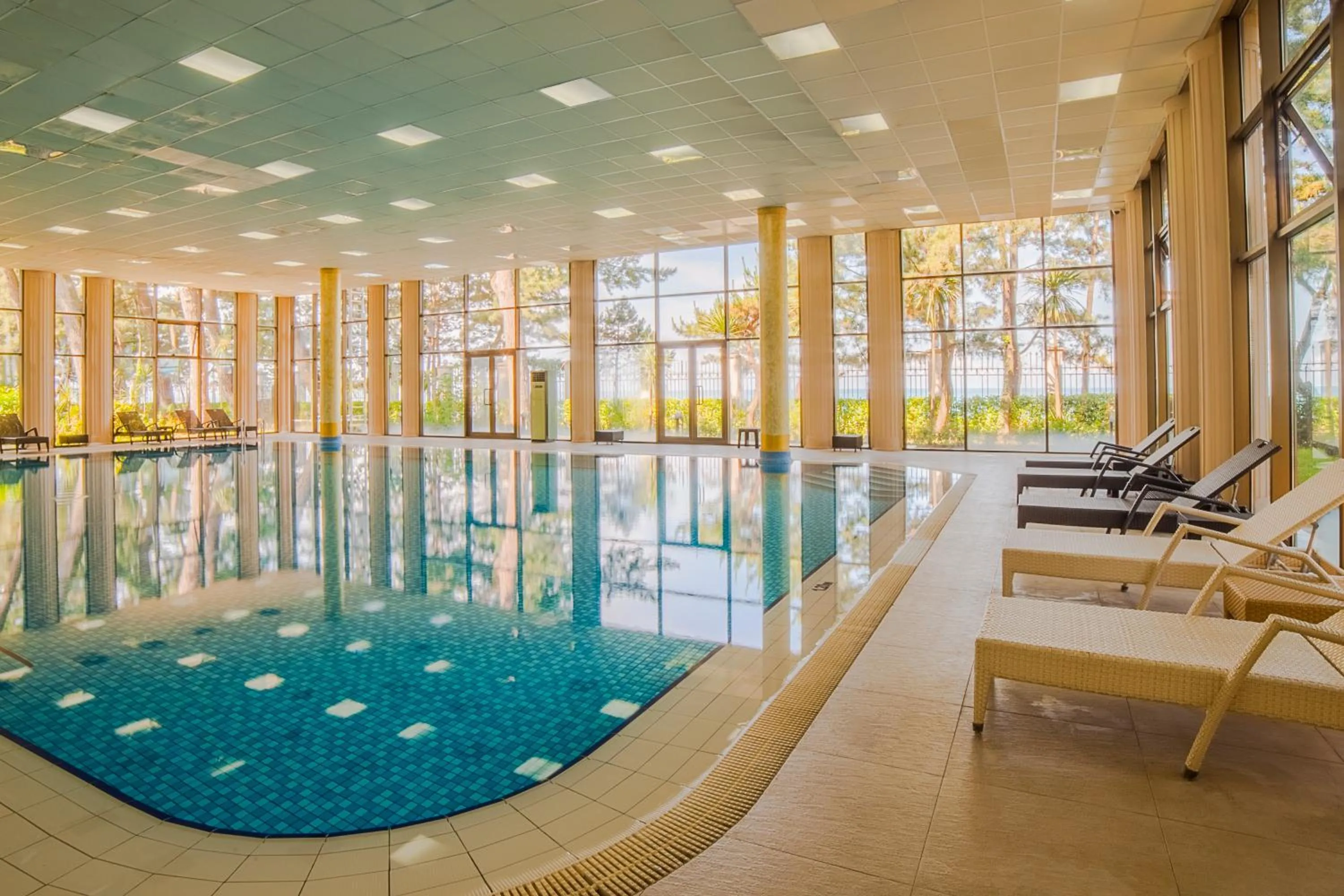 Swimming pool in Kobuleti Georgia Palace Hotel & Spa