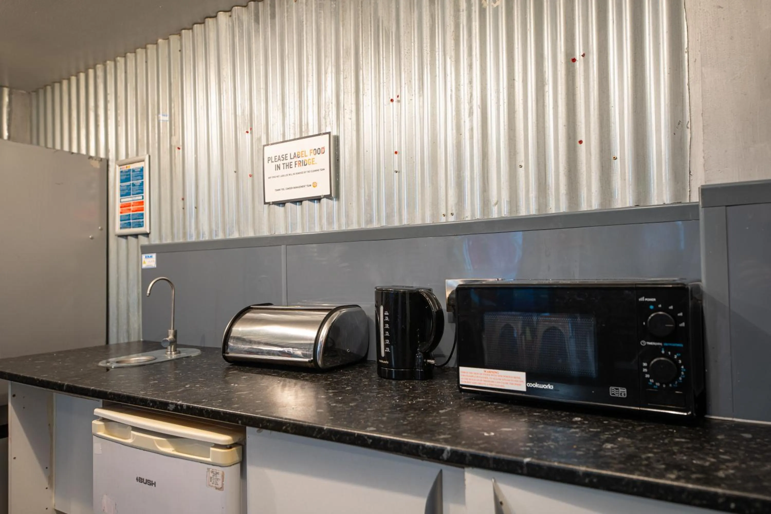 Communal kitchen in Urban Nomad - Camden Town