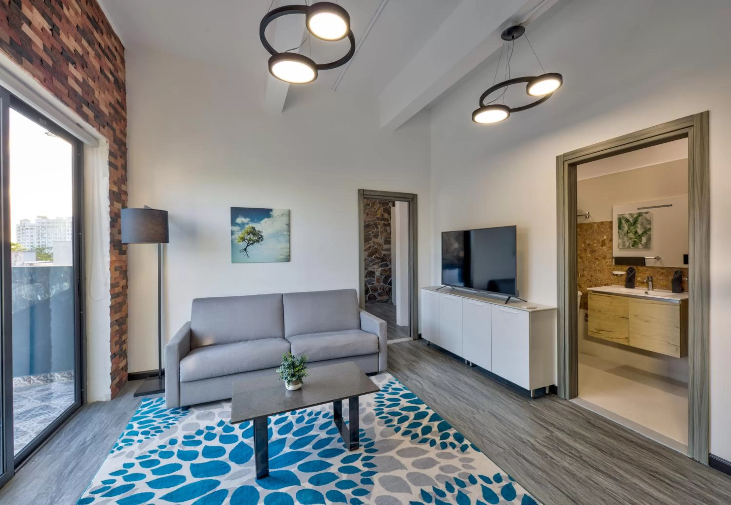 Living room, Seating Area in Puerto Valdes