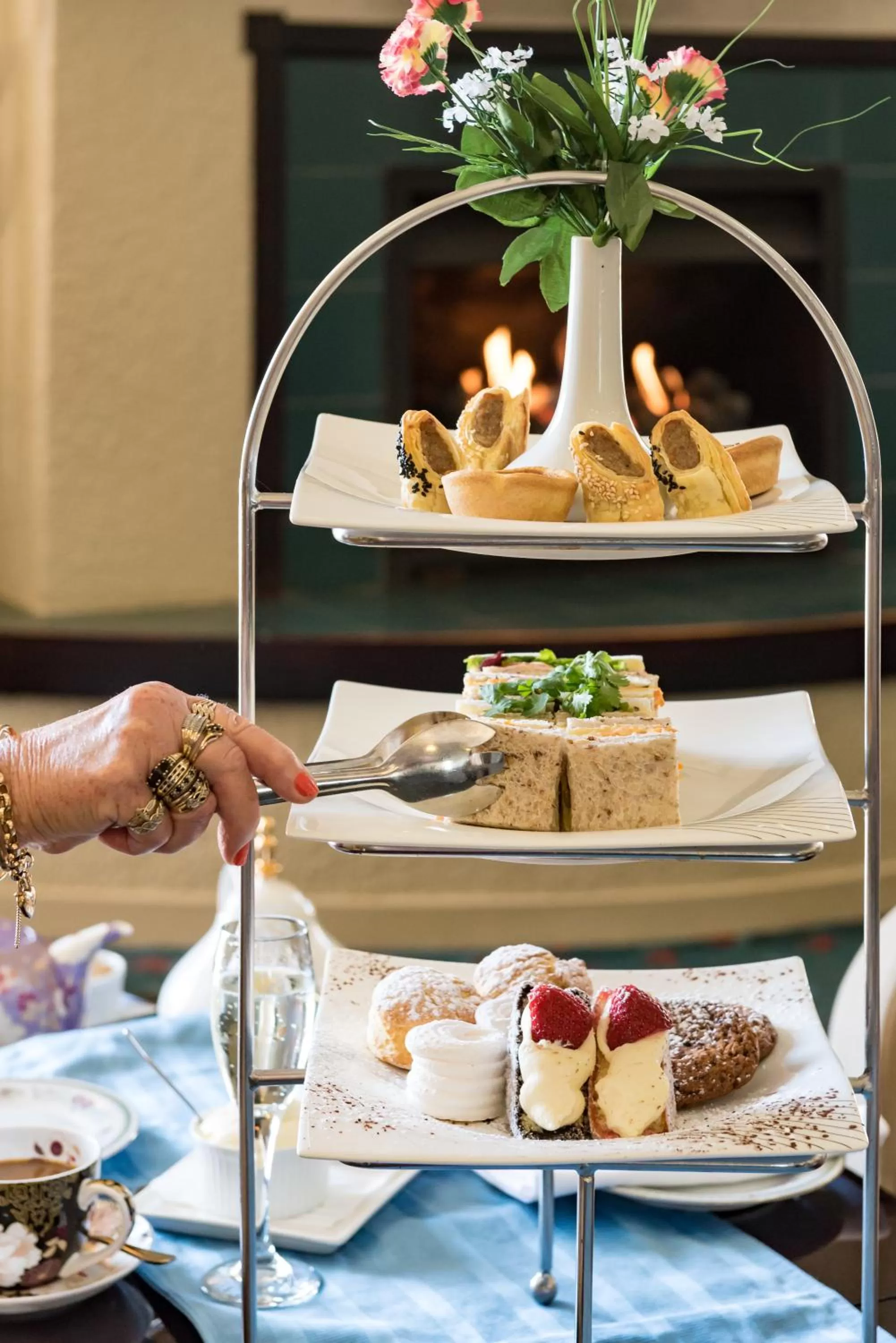 Food close-up in Copthorne Solway Park, Wairarapa