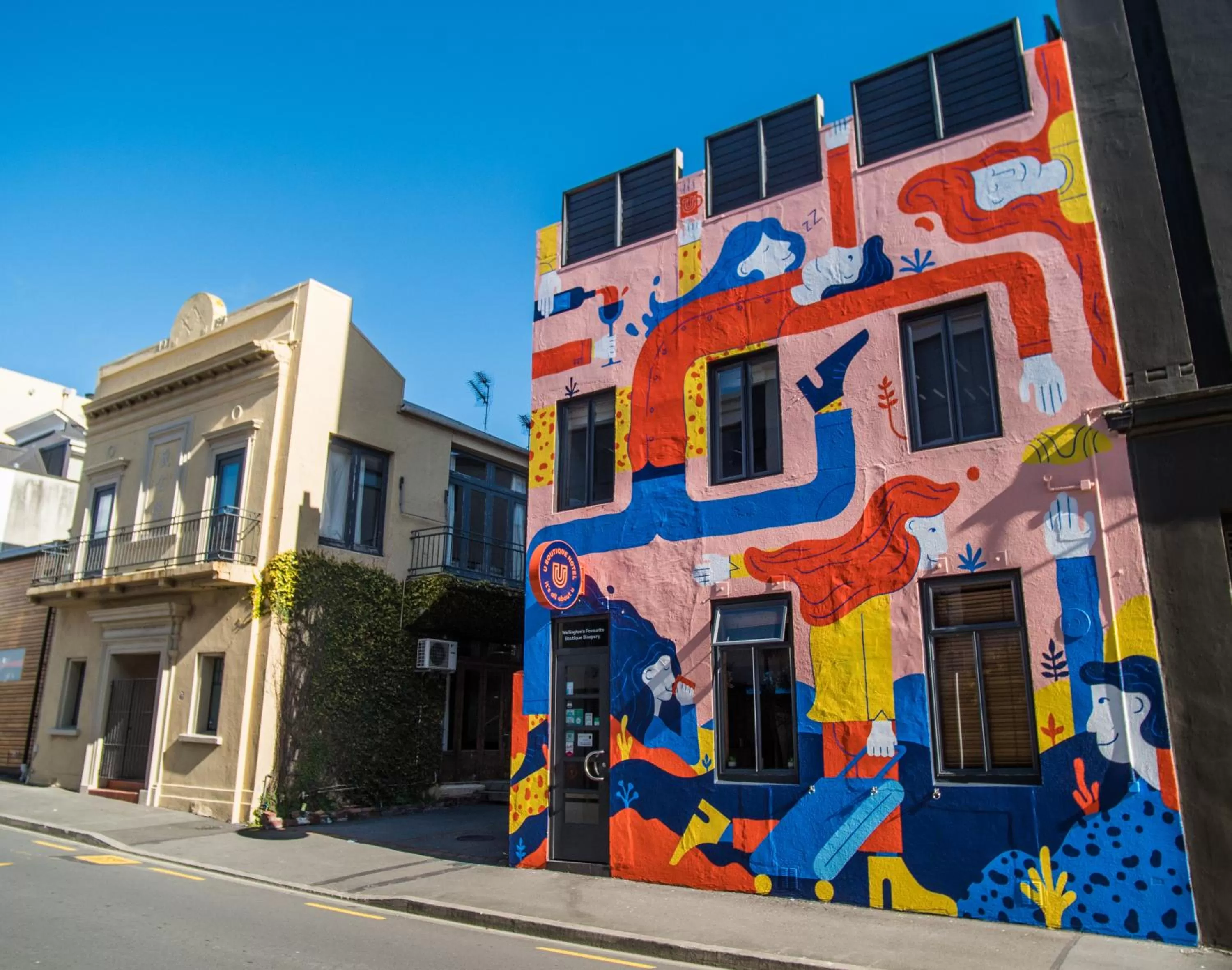 Property building in U Boutique Hotel, SureStay Collection by BW