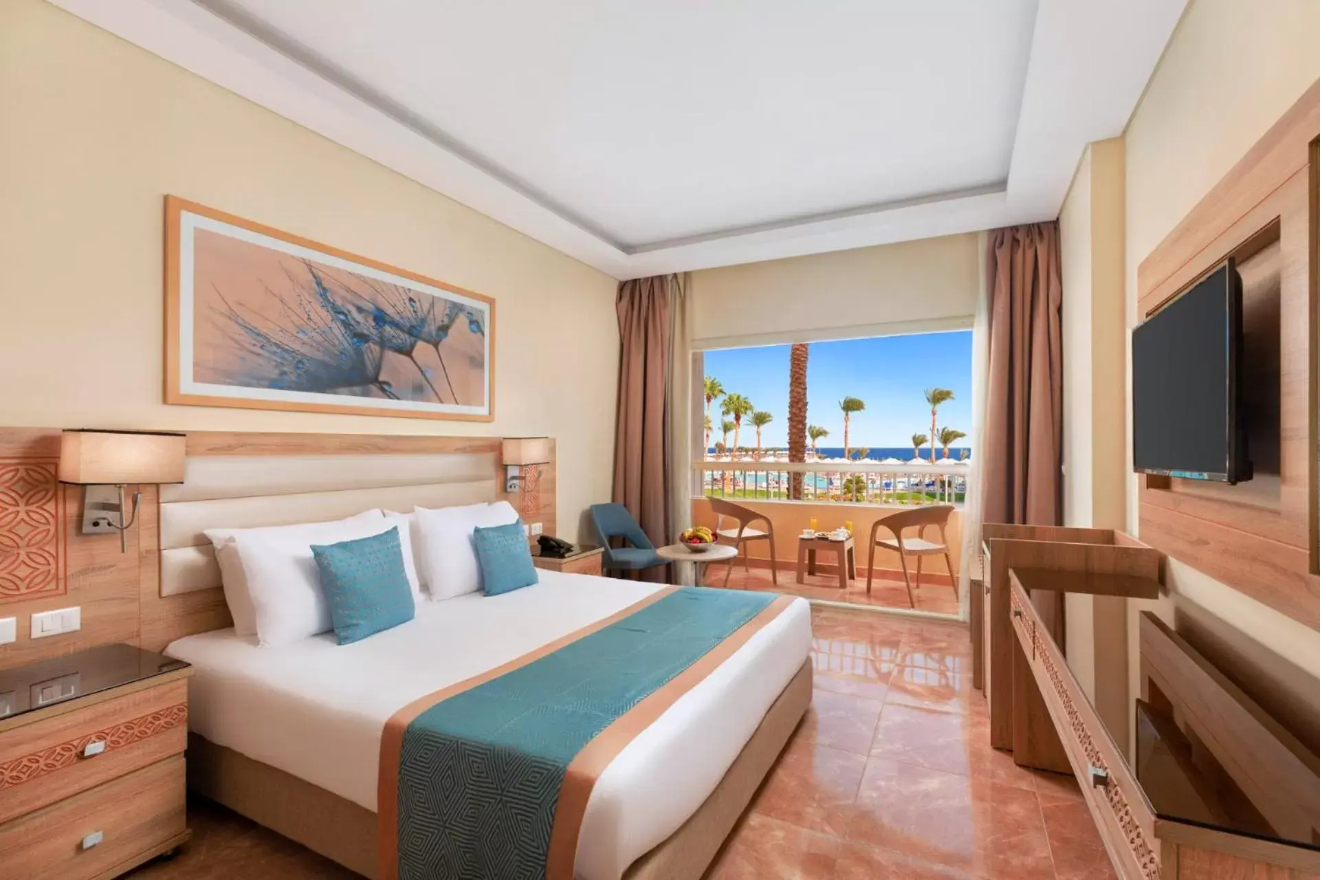 Family Room with Sea View in Beach Albatros Aqua Park - Hurghada Family Room with Sea View in Beach Albatros Aqua Park - Hurghada