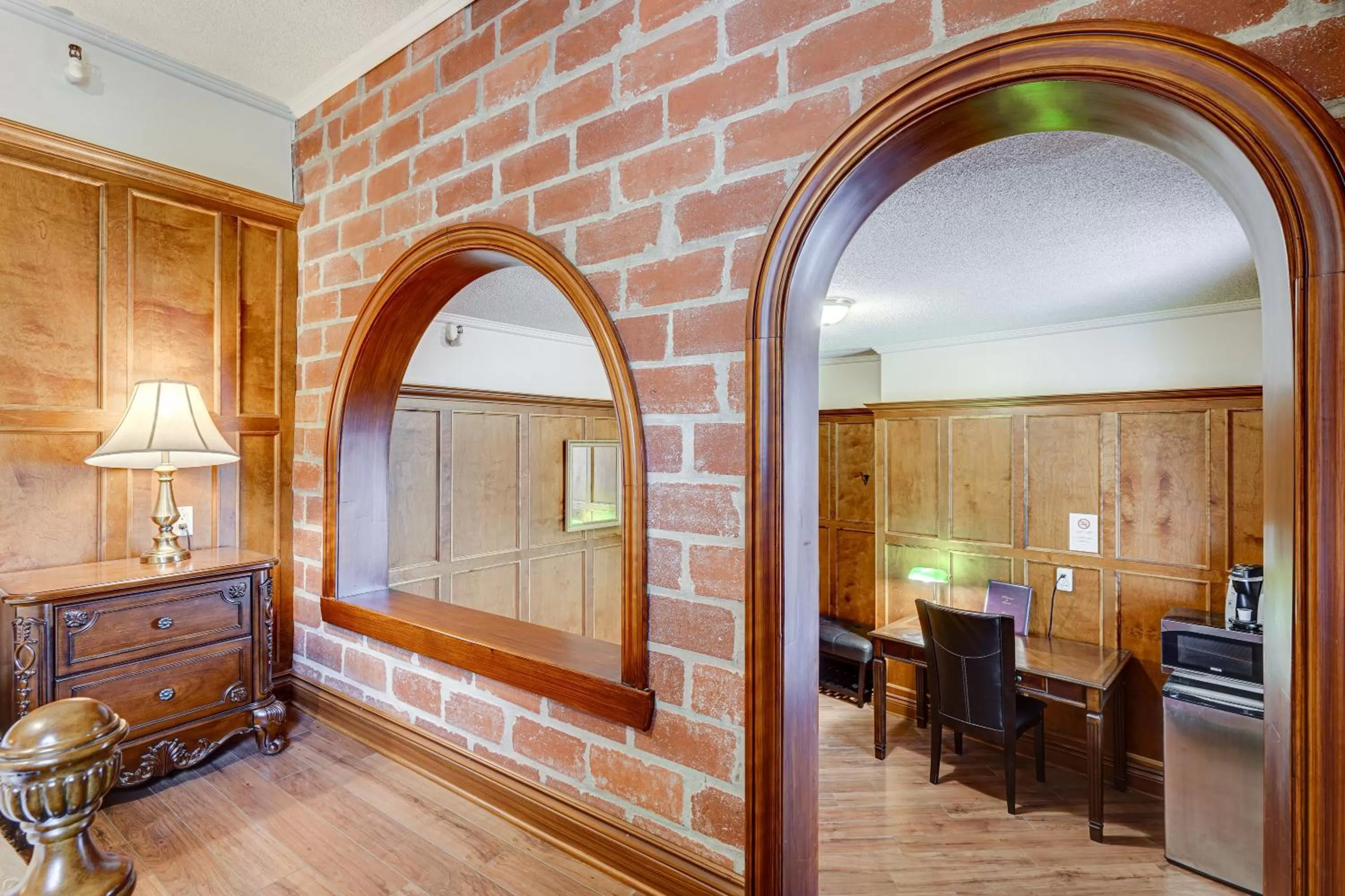 Seating area in Le Grand Hôtel