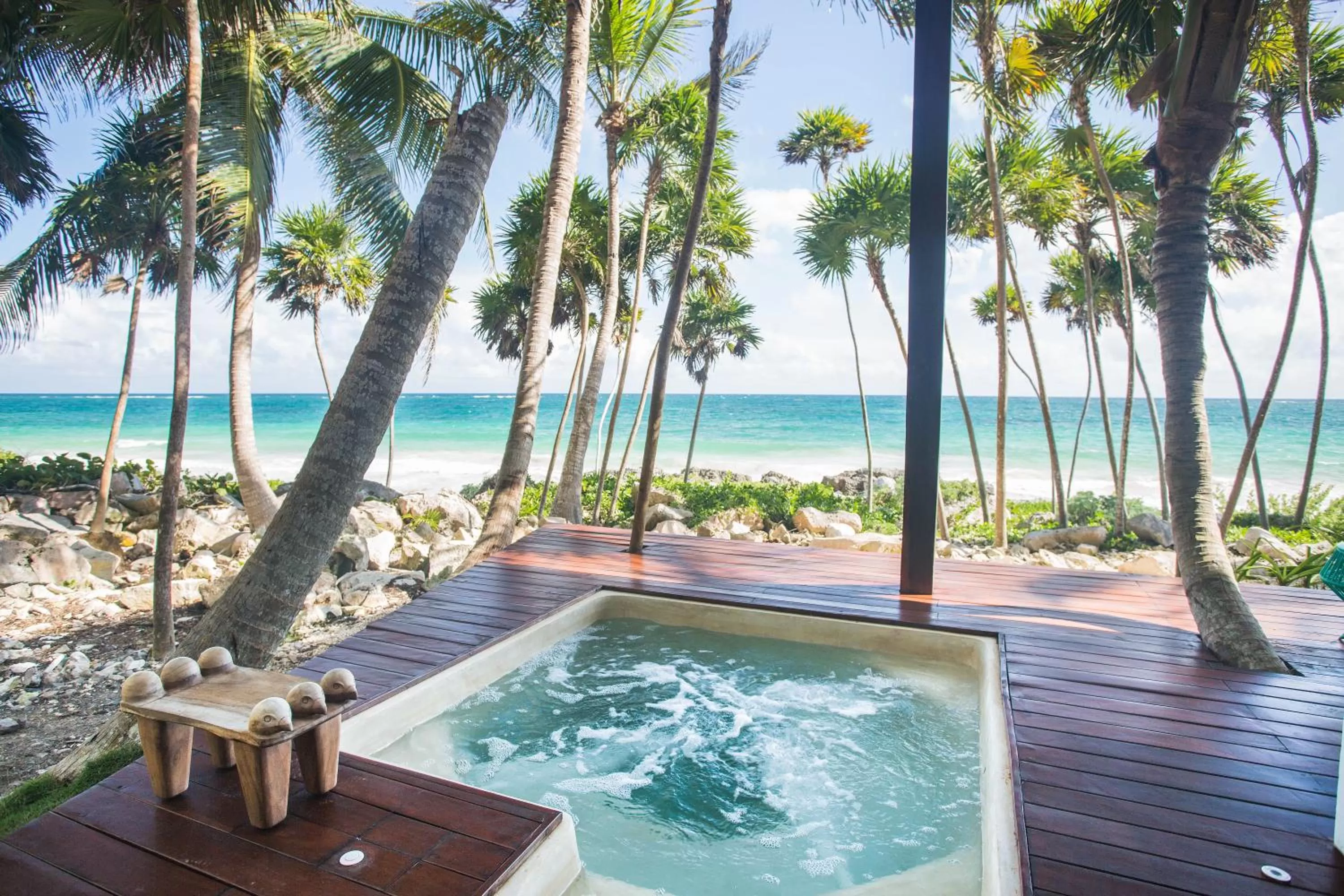 Swimming pool in Mi Amor Tulum, a Small Luxury Hotel