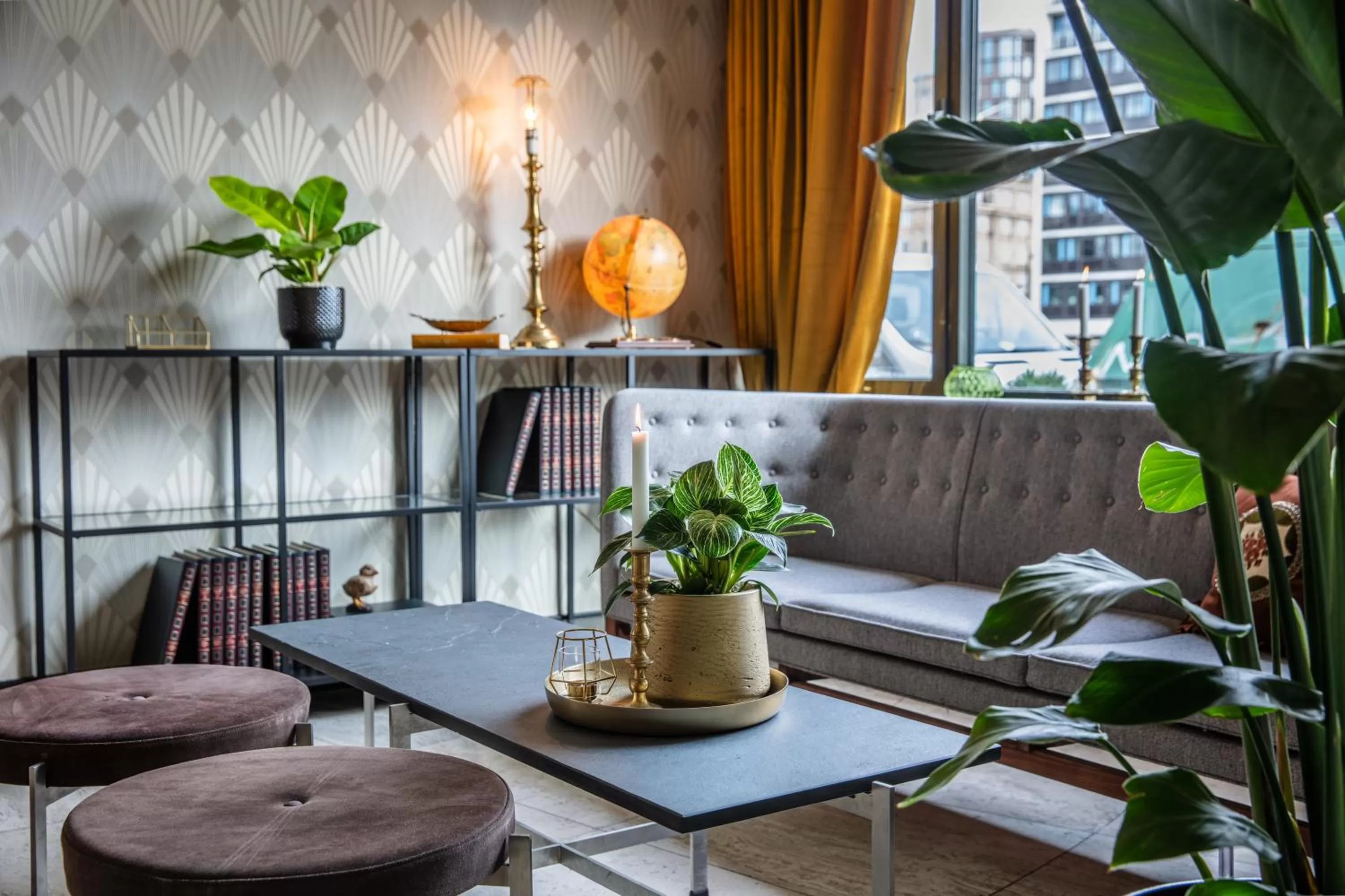 Living room in Hotel Astoria, Best Western Signature Collection