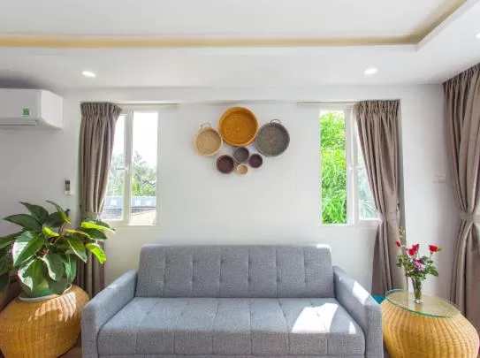 Seating Area in Peach House